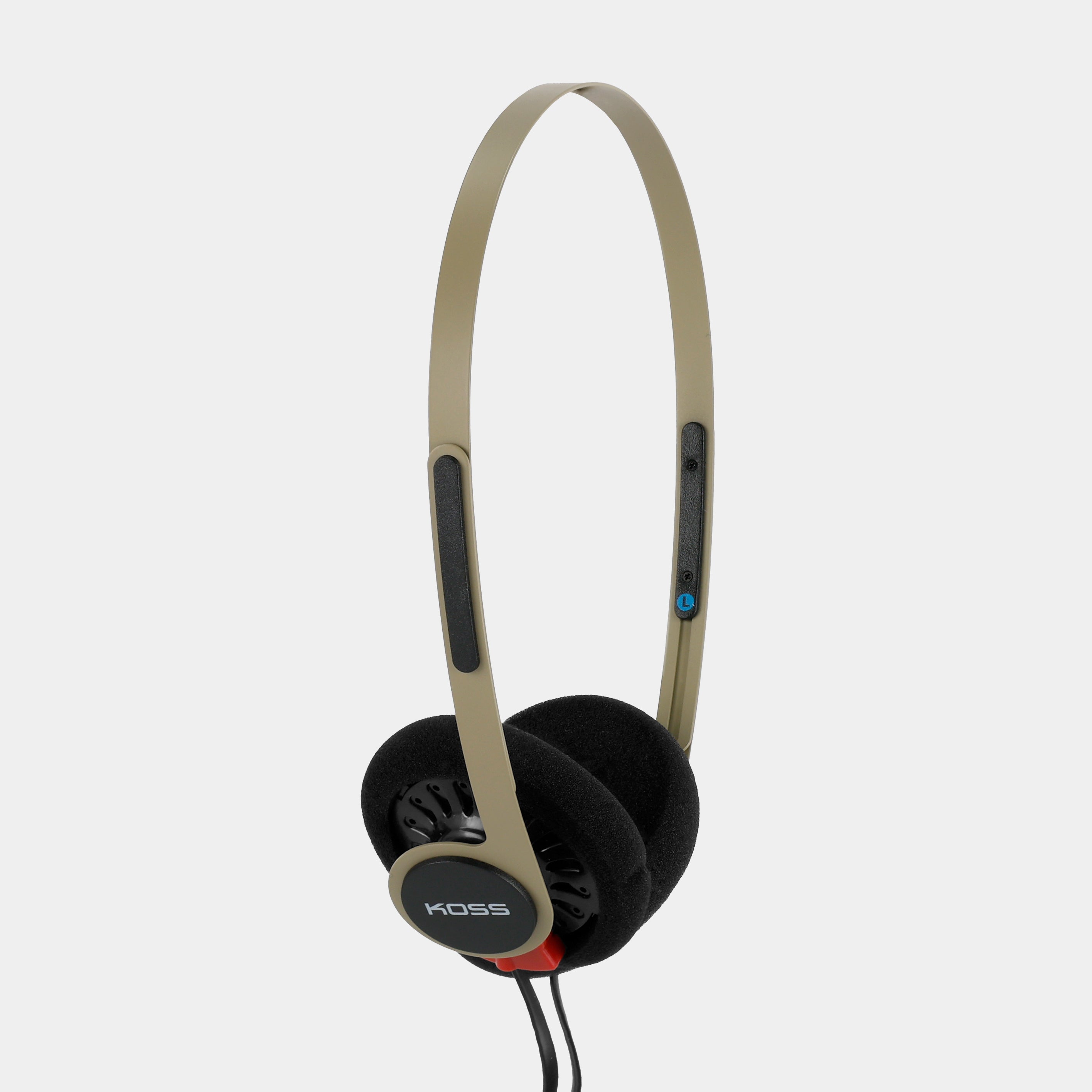 Koss KPH40 Utility Rhythm Beige On-Ear Headphones