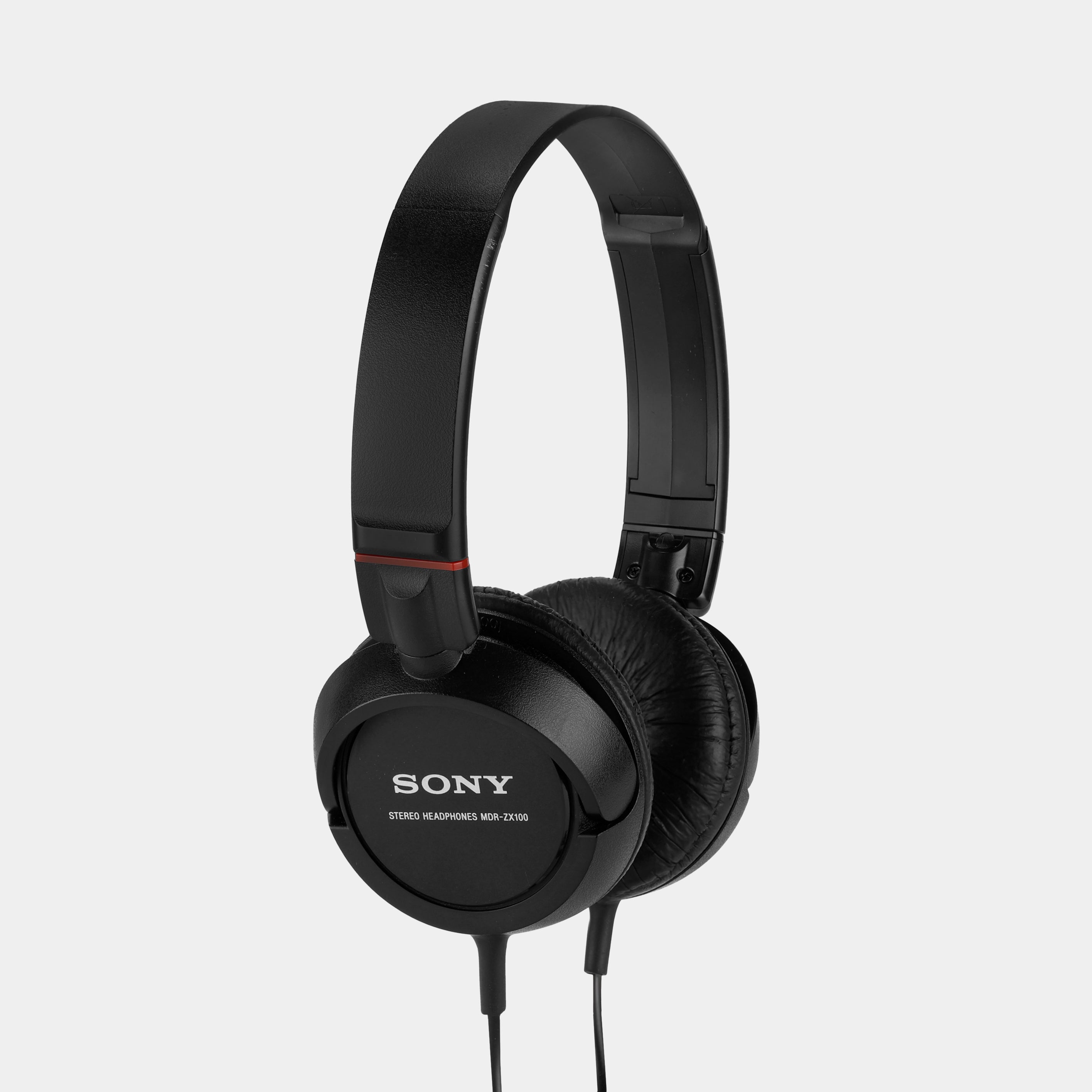 Sony MD-ZX100 Black Stereo On-Ear Headphones