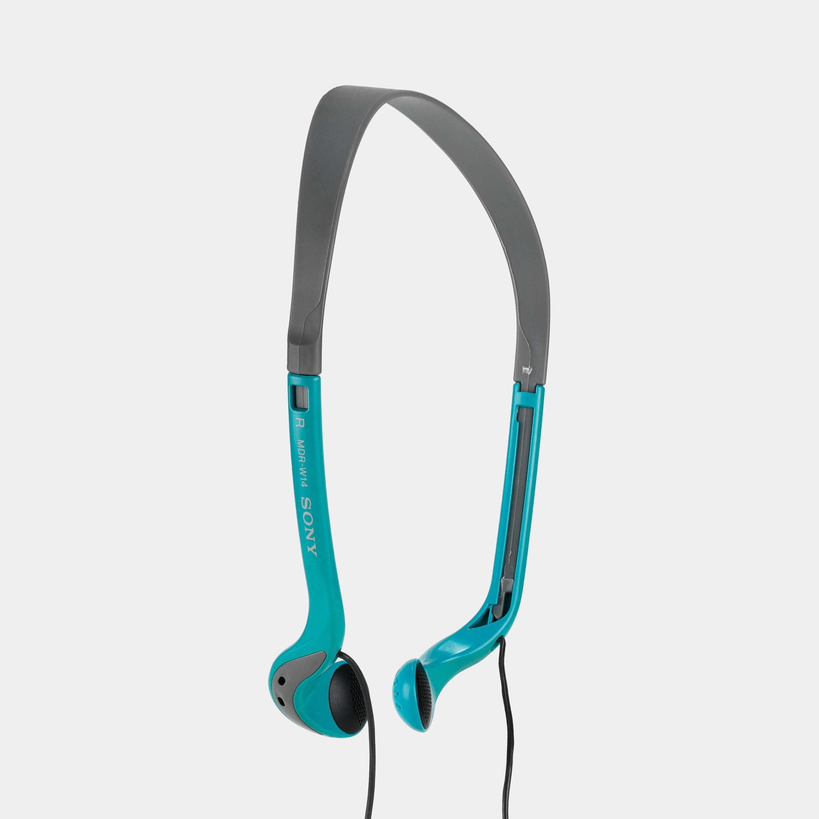 ヘッドホン SONY SPORTS MDR-W14 Vintage Sony MDR-W14 Headphones Only - Yellow Earbuds Sports