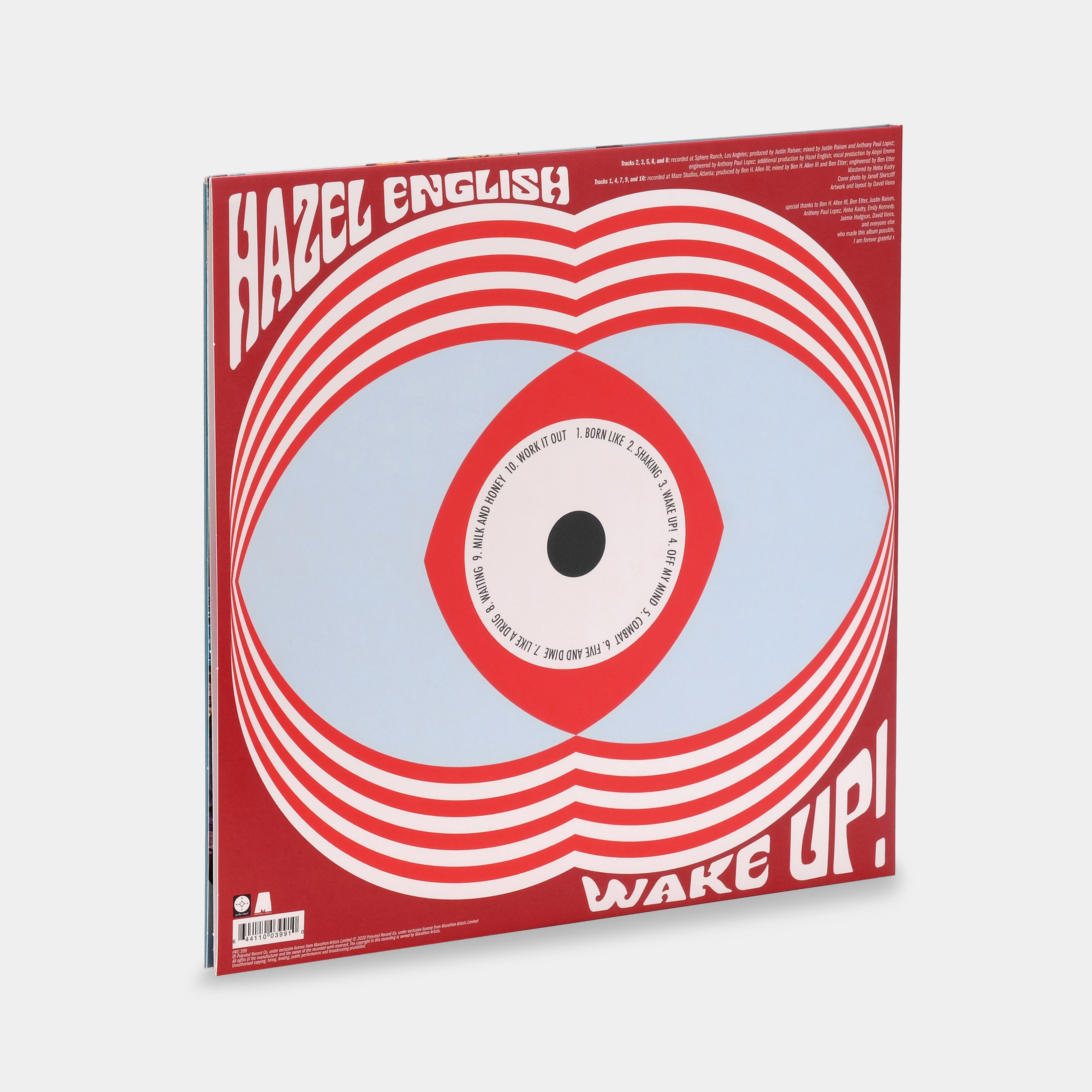 Hazel English - Wake UP! LP Red Transparent Vinyl Record