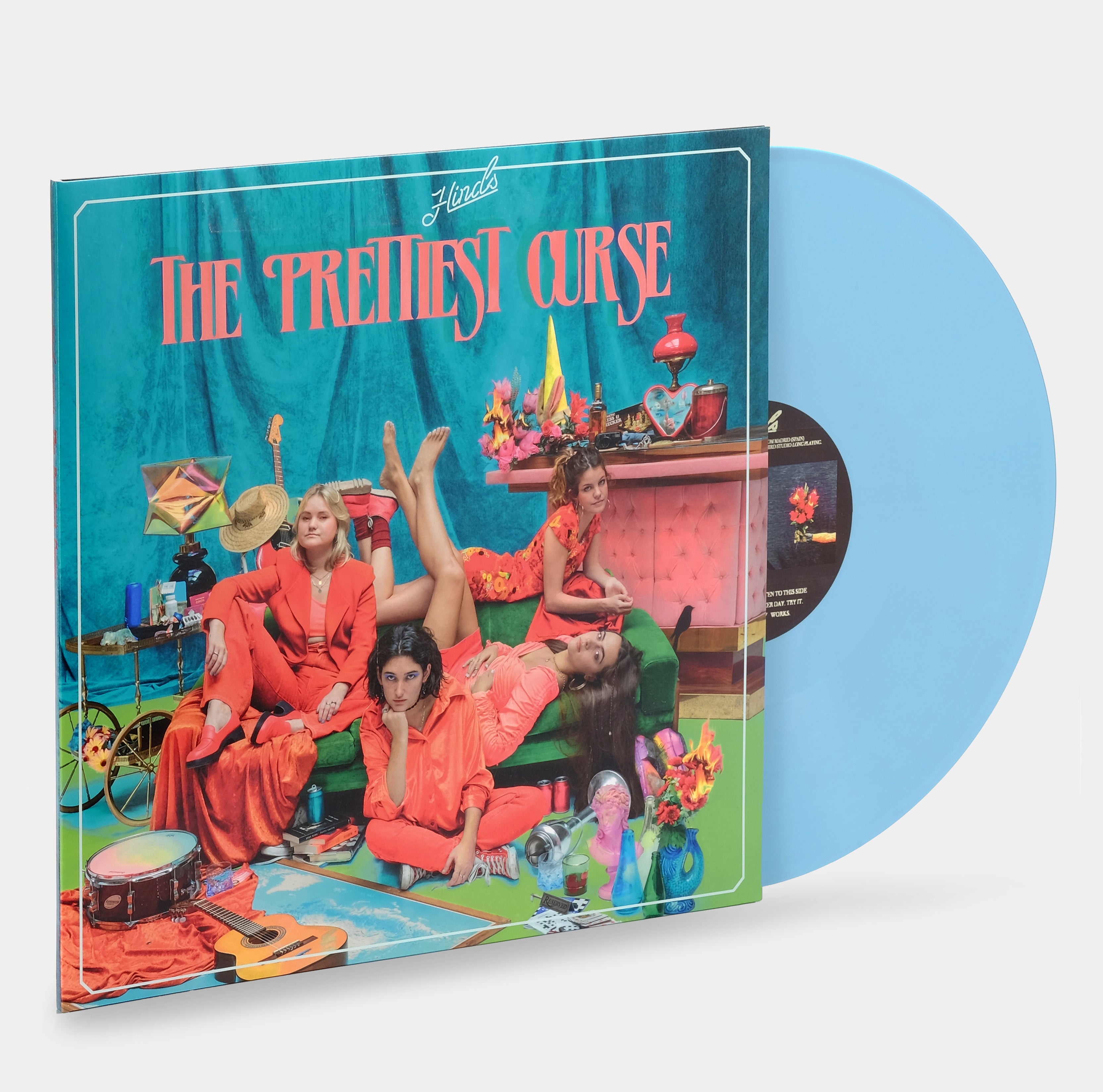 Hinds - The Prettiest Curse LP Baby Blue Vinyl Record