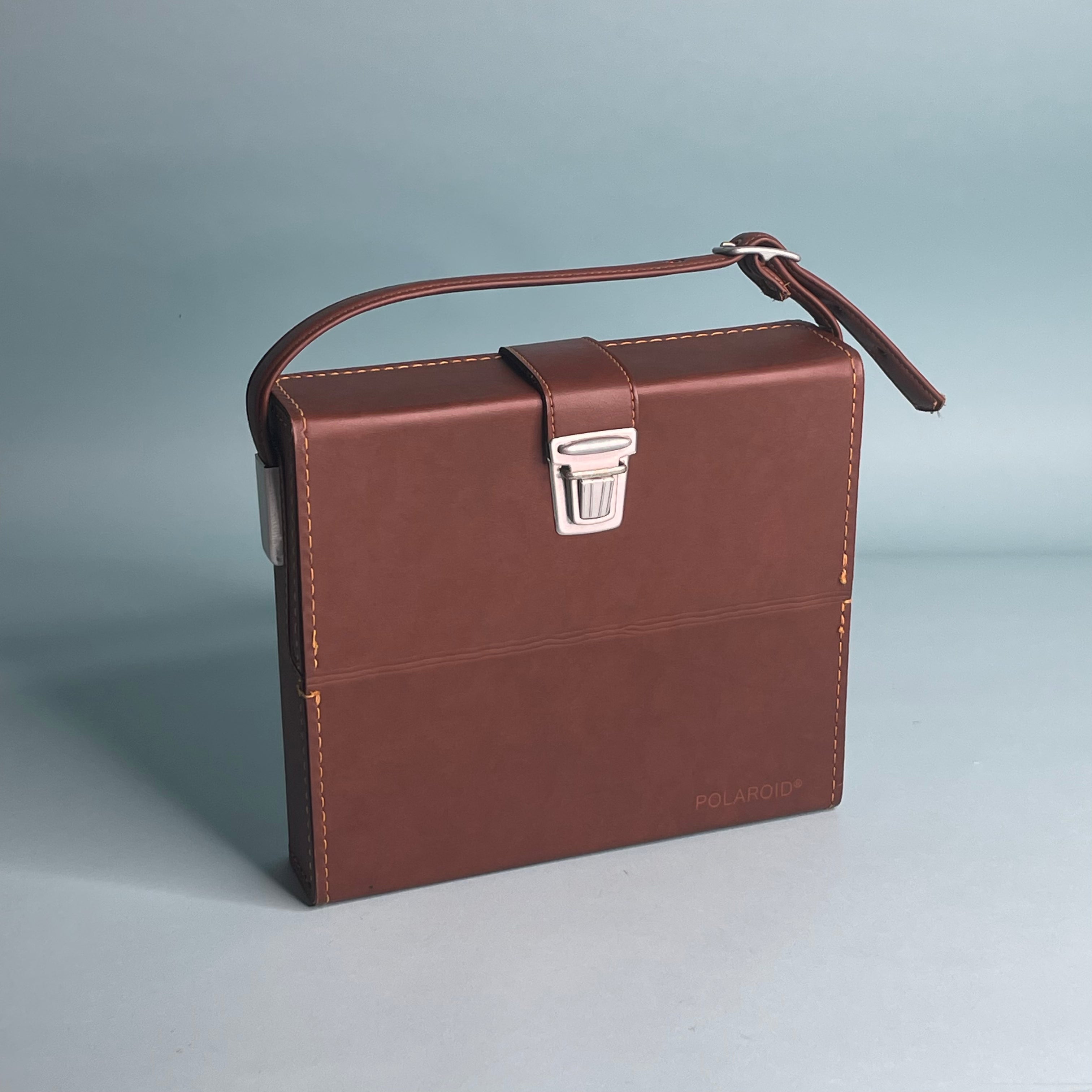 Secret Sale! Polaroid SX-70 Leather Case with Interior Writing