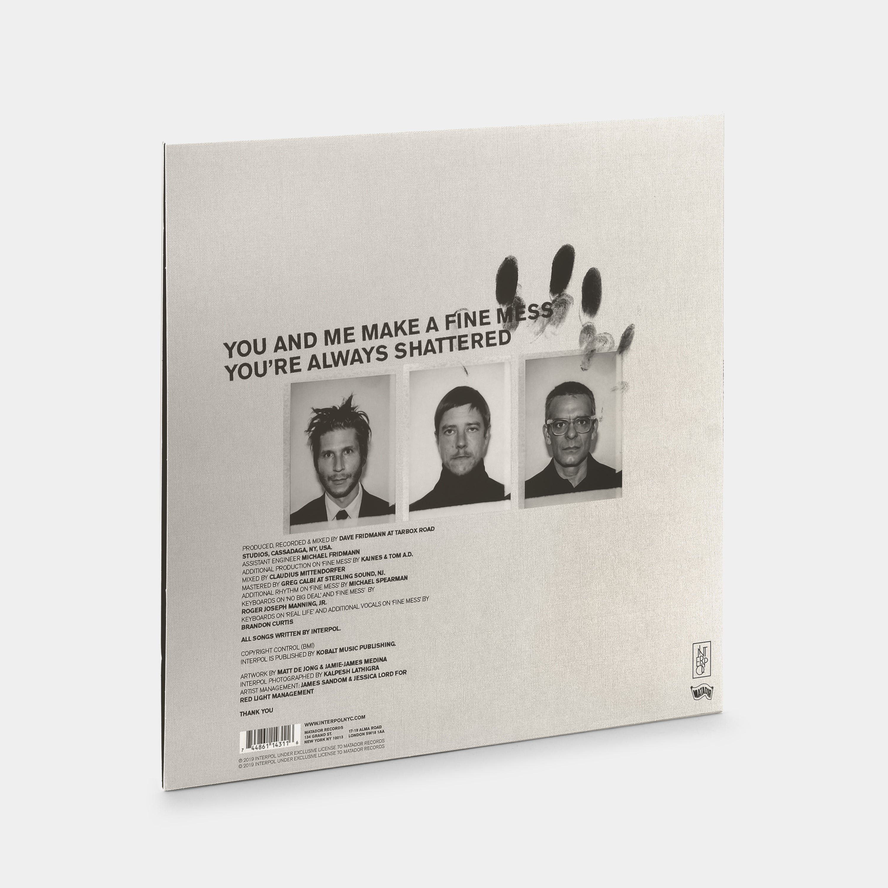 Interpol - A Fine Mess EP Vinyl Record