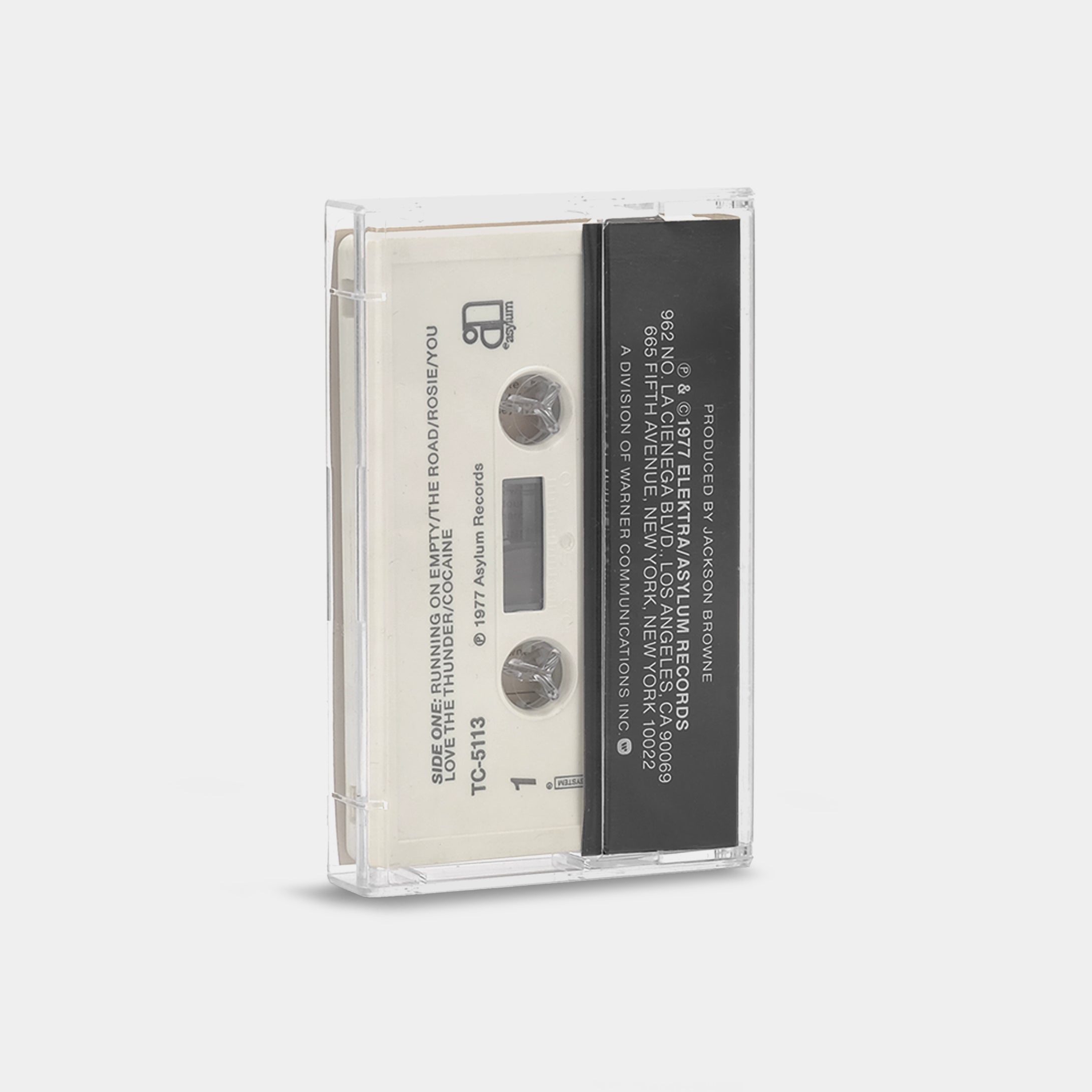Jackson Browne - Running on Empty Cassette Tape