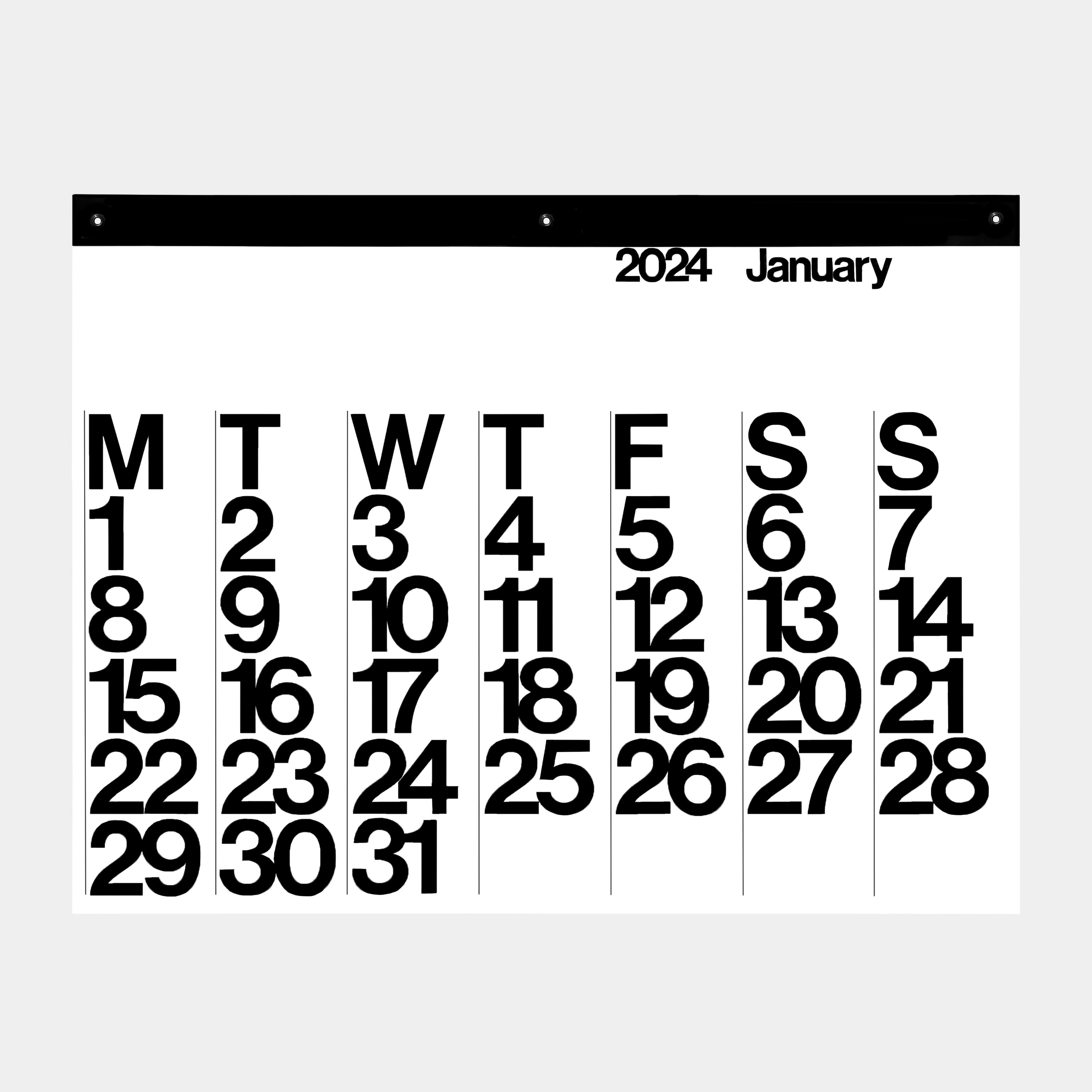 Giant (36" x 48") 2024 Stendig Wall Calendar
