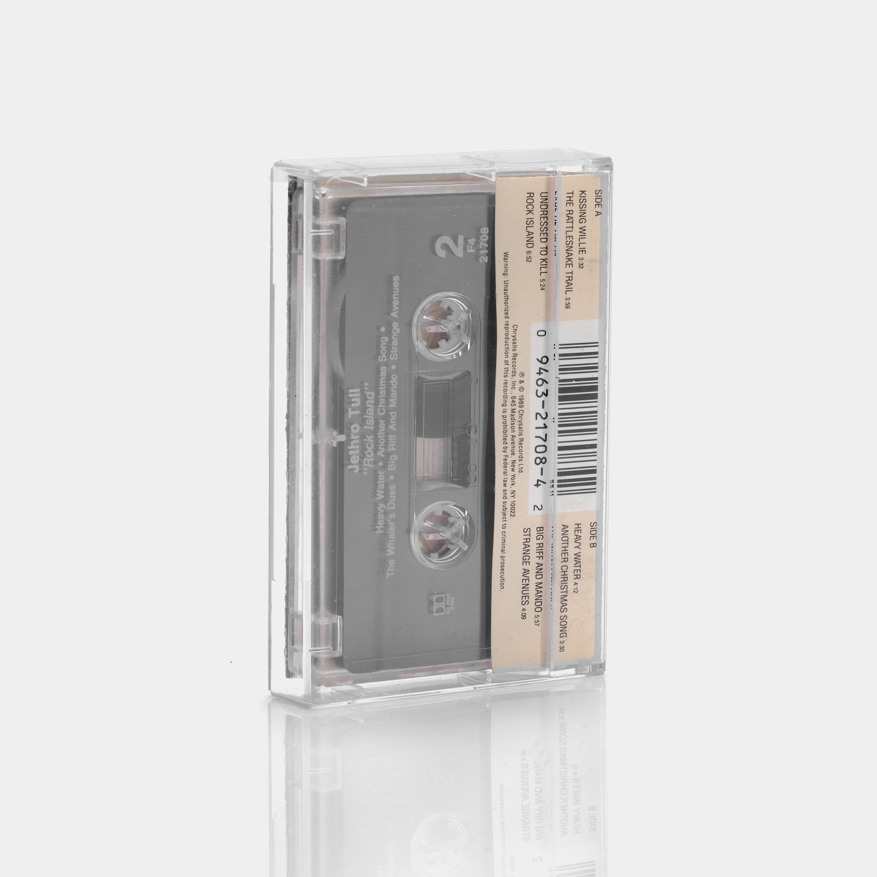 Jethro Tull - Rock Island Cassette Tape
