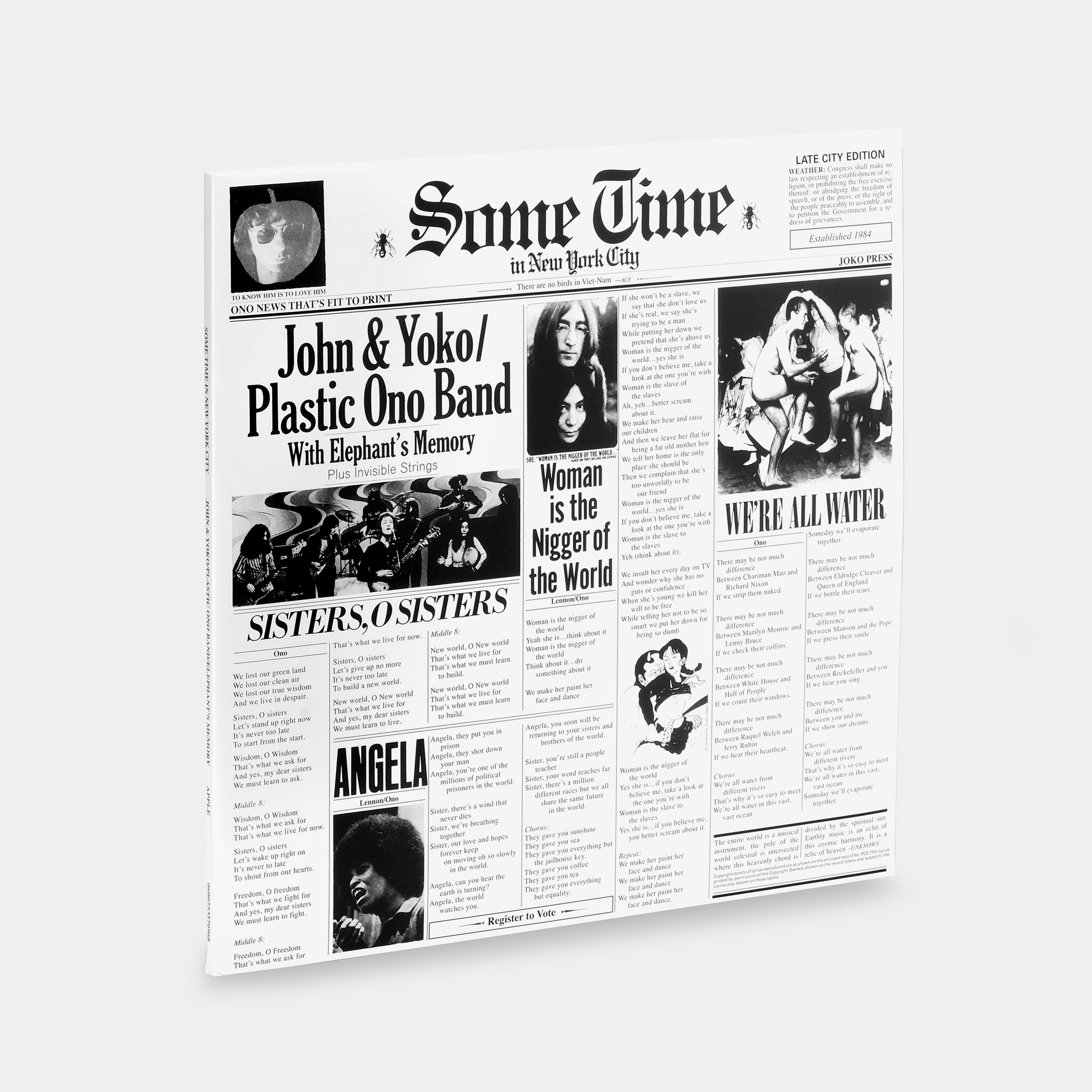 John Lennon & Yoko Ono - Some Time In New York City 2xLP Vinyl Record