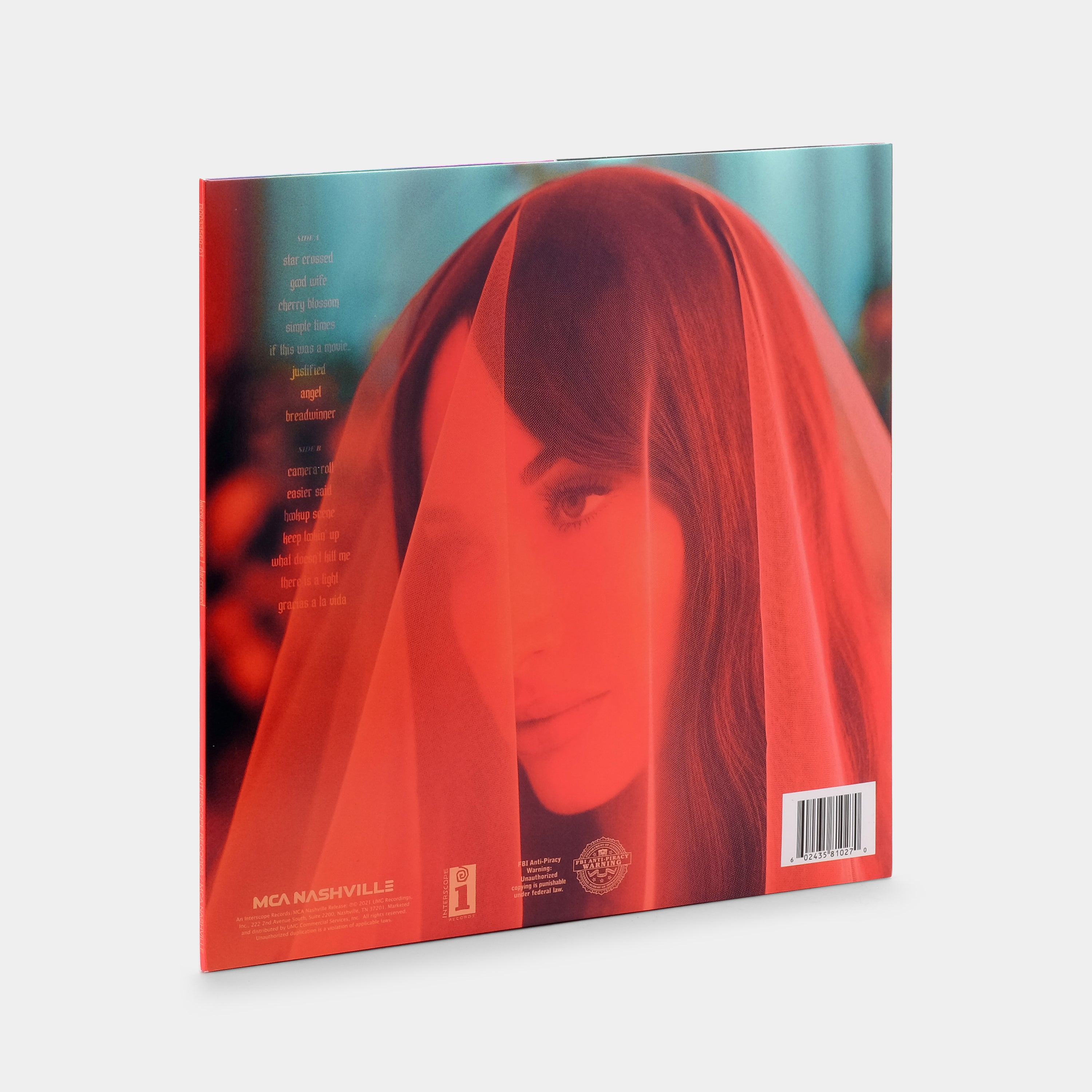 Kacey Musgraves - star-crossed LP Yellow Translucent Vinyl Record