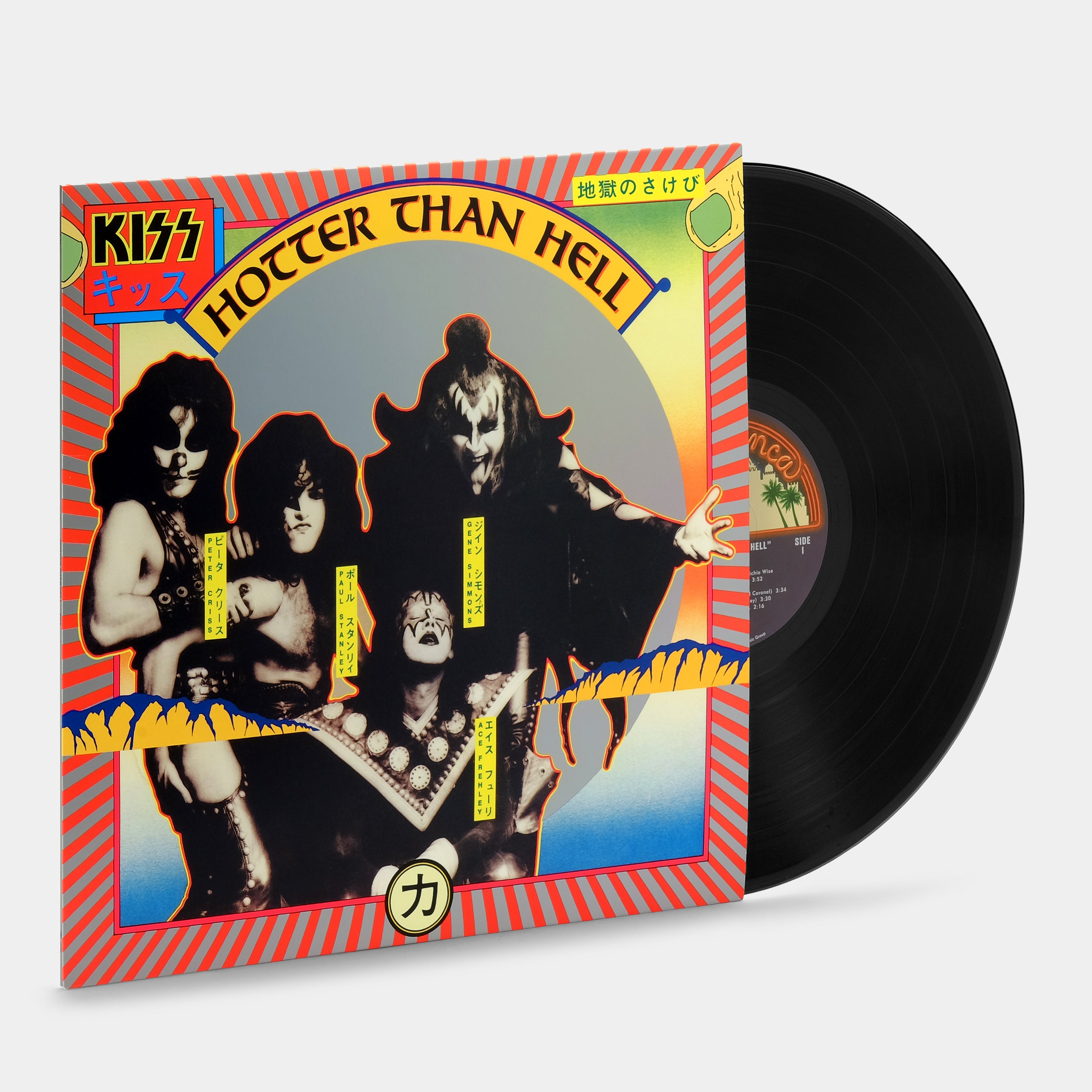 KISS - Hotter Than Hell LP Vinyl Record
