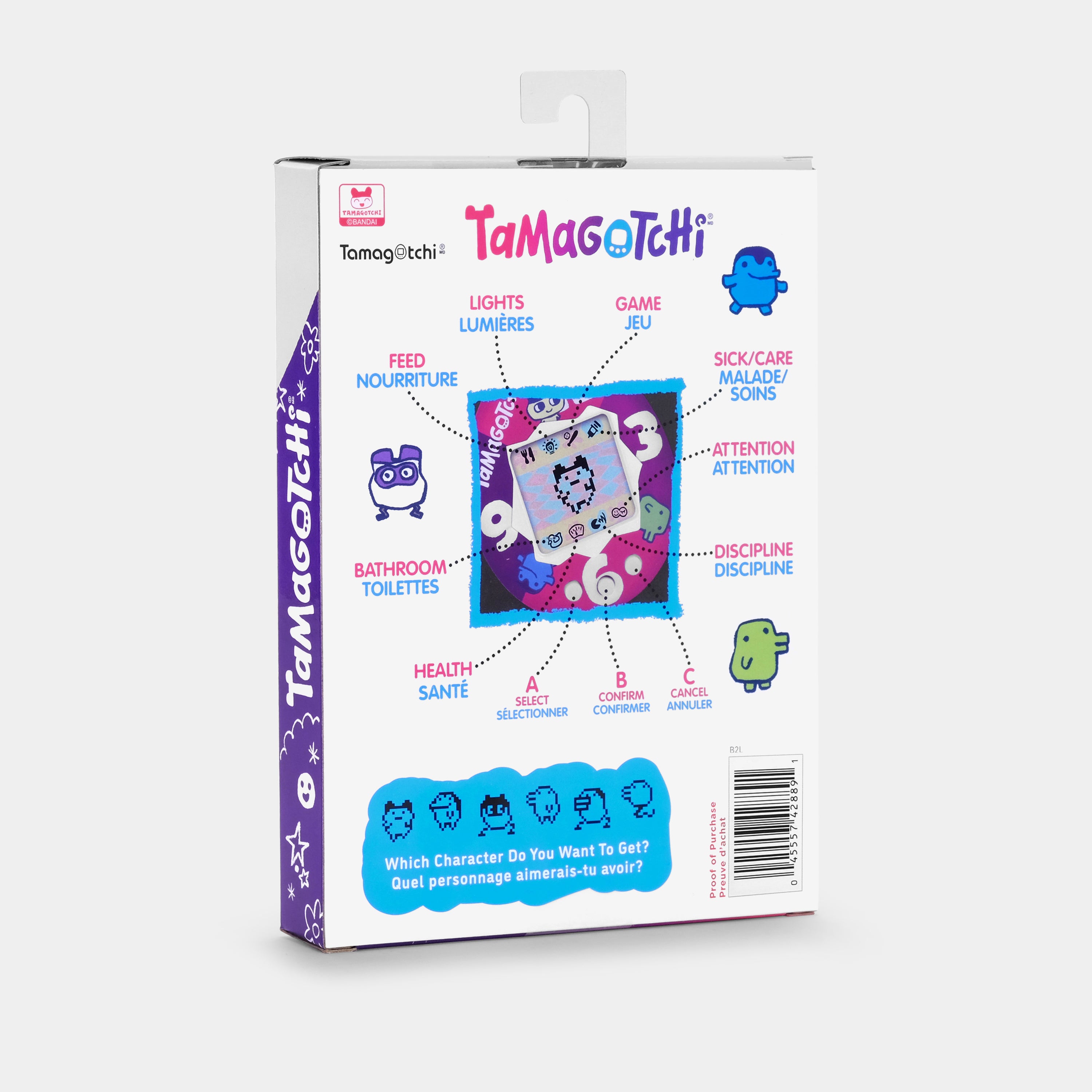 Original Tamagotchi (Gen. 1) Purple-Pink Virtual Pet