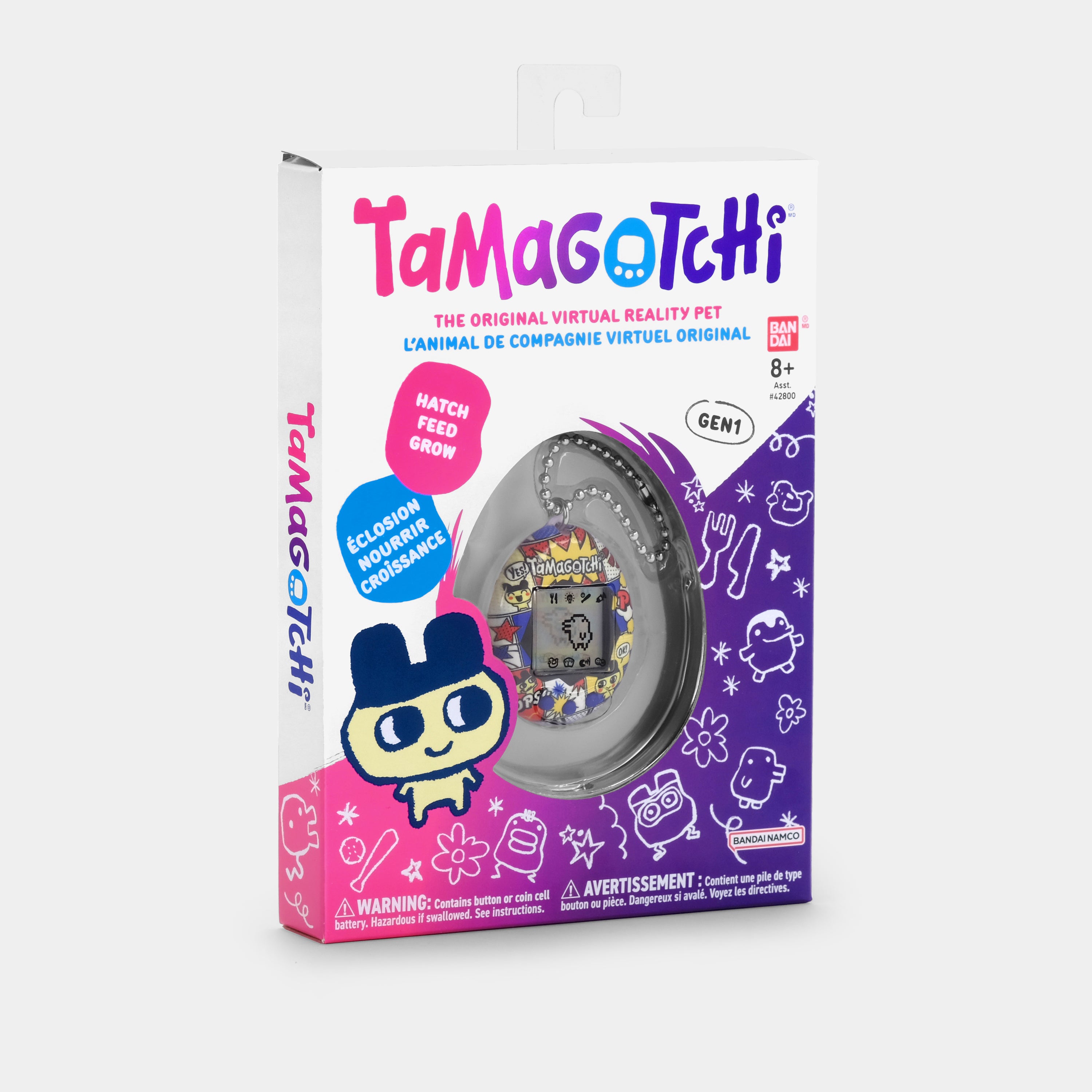 Original Tamagotchi (Gen. 1) Mametchi Comic Book Virtual Pet