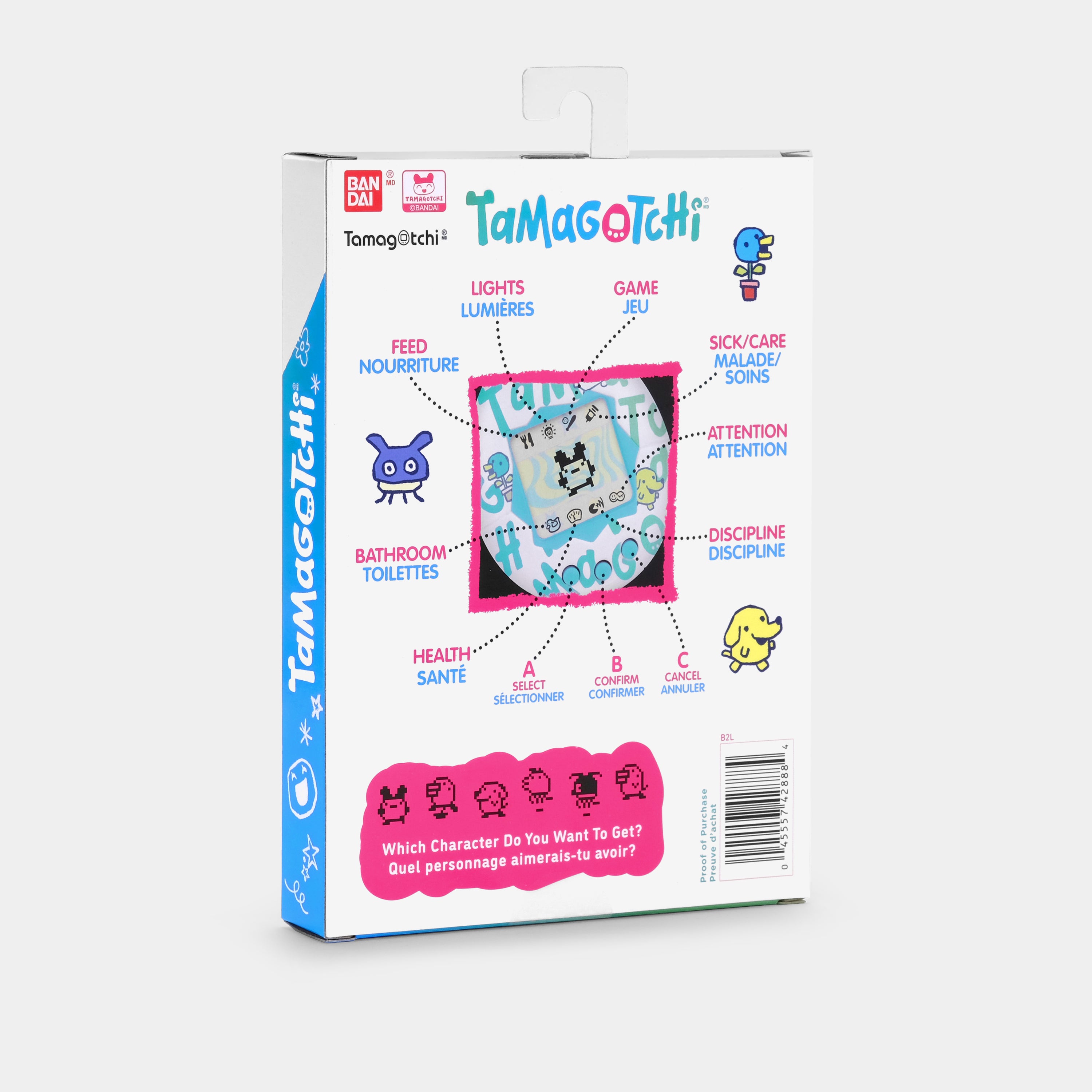 Original Tamagotchi (Gen. 2) Retro Flowers Virtual Pet