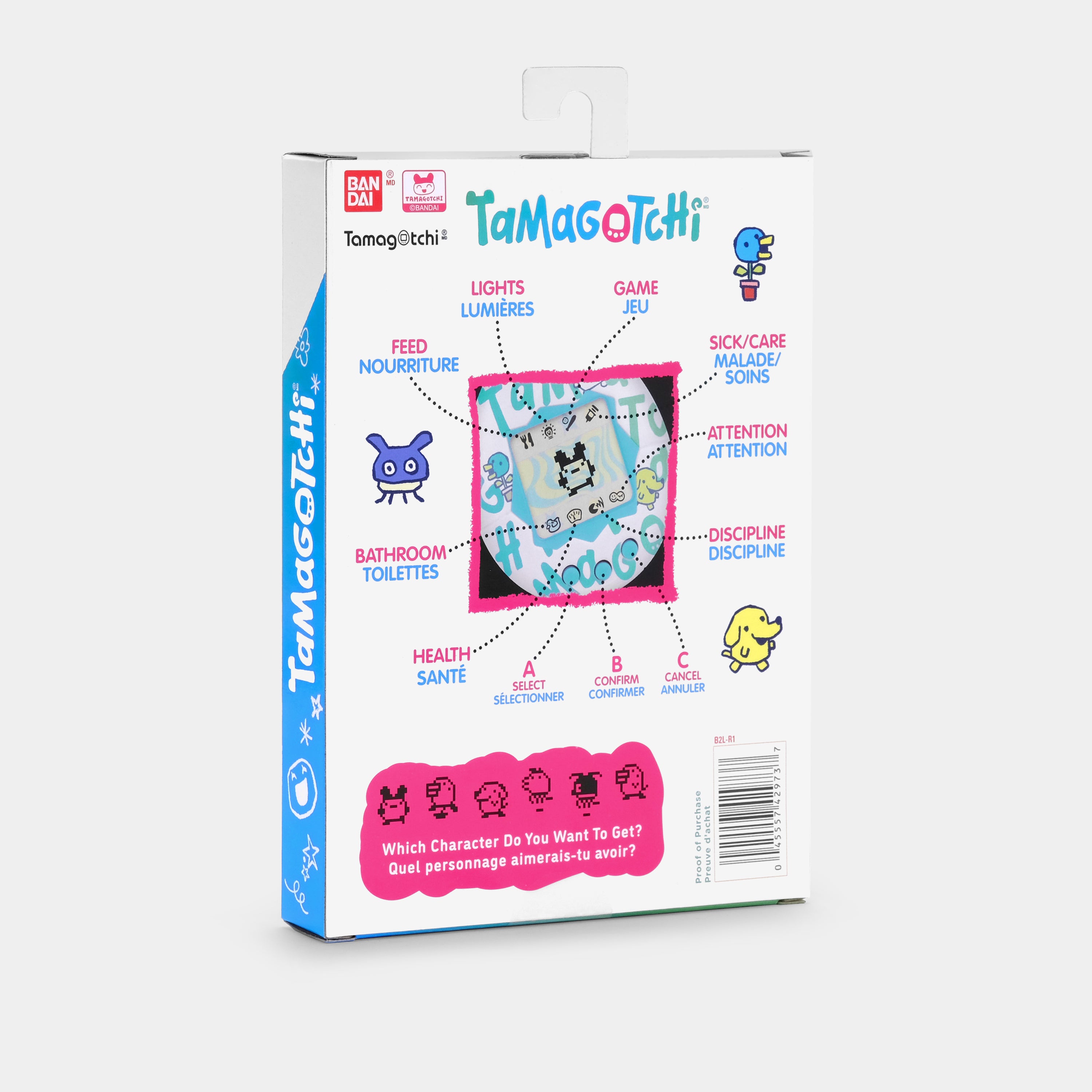 Original Tamagotchi (Gen. 2) Pastel Marble Virtual Pet