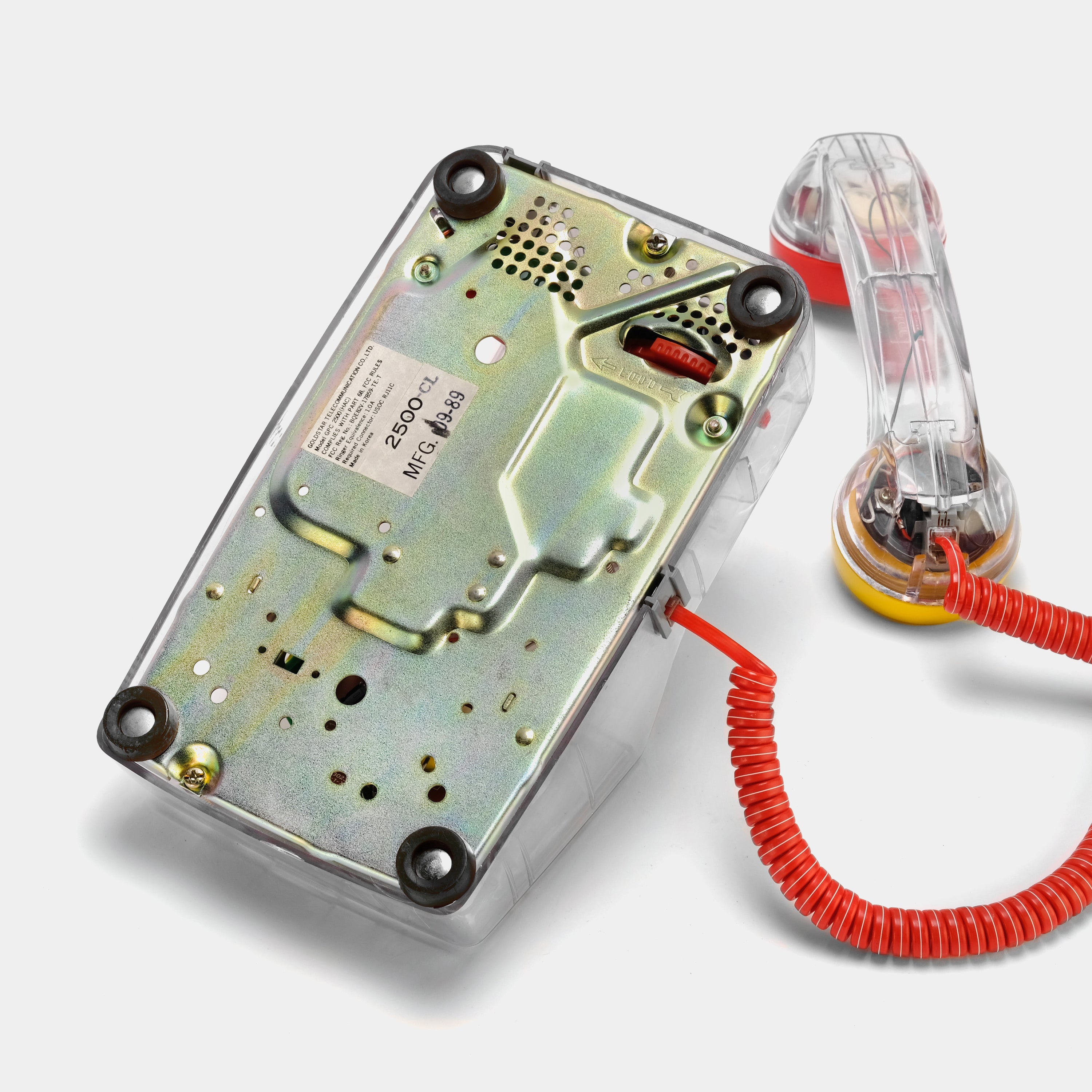 Goldstar GPC 2500 (HAC) Transparent Clear Telephone