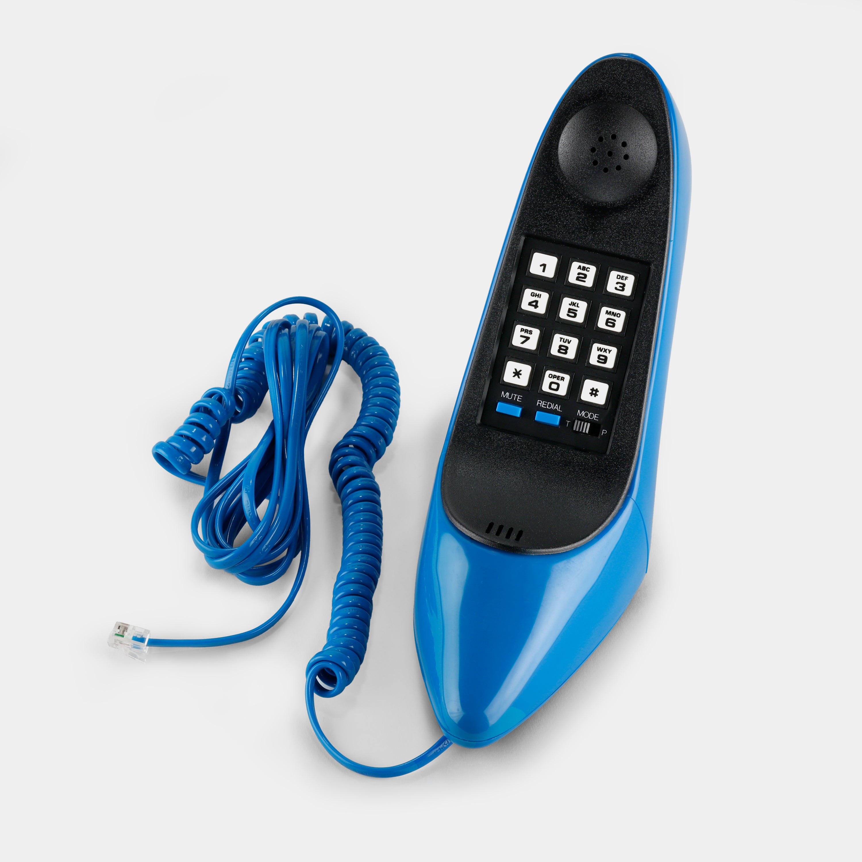 Columbia Blue Fashion High Heel Telephone