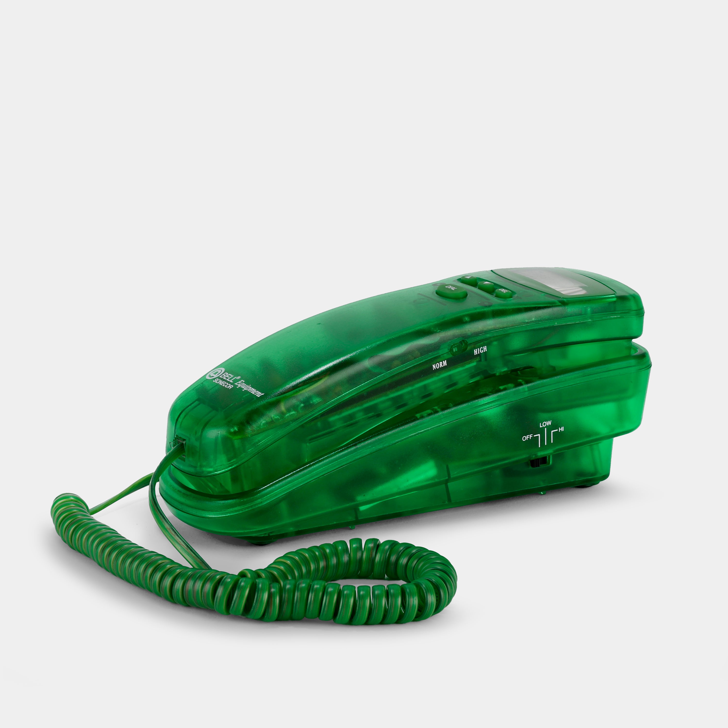 Bell Equipment Sonecor Transparent Green Telephone