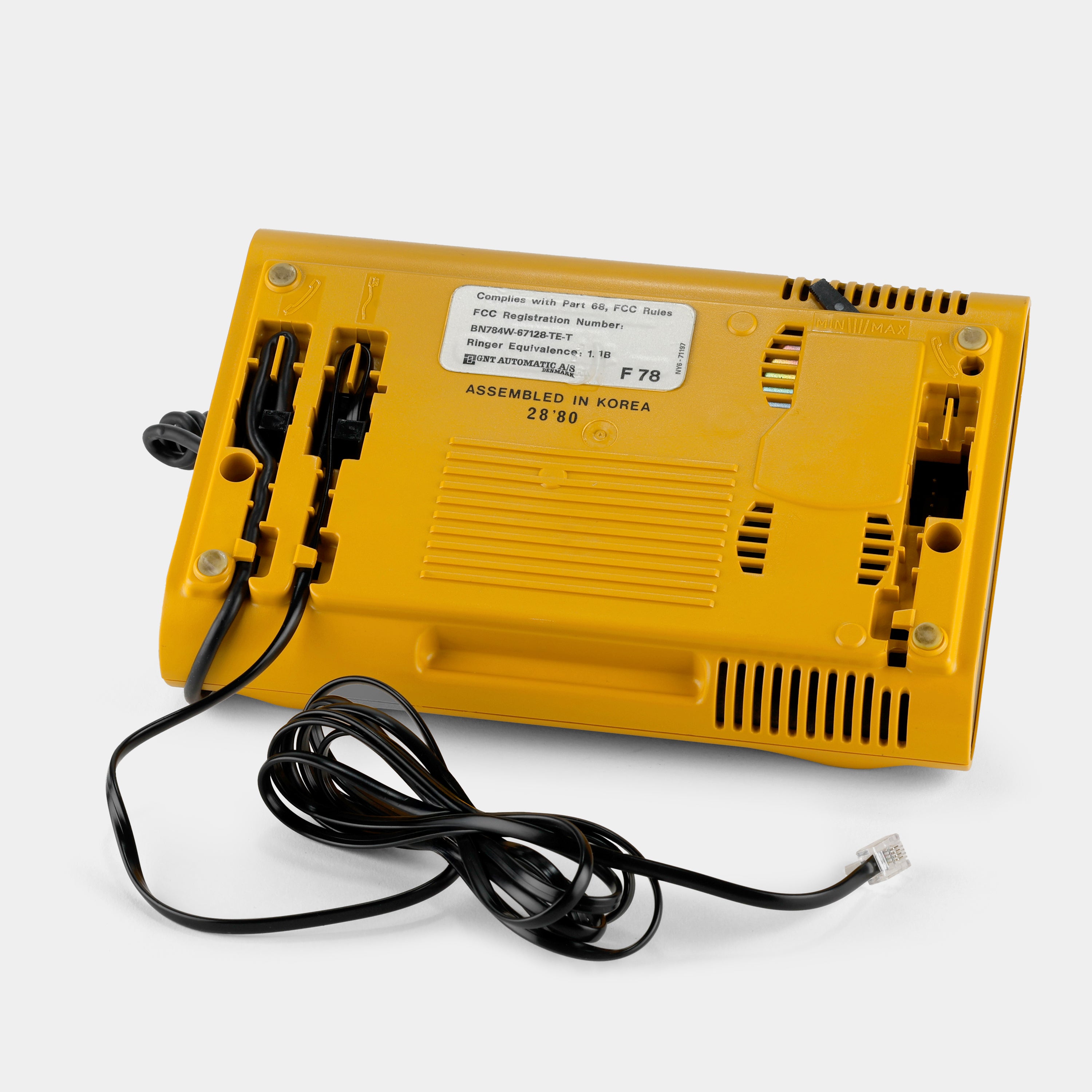 DanMark Yellow Telephone – Retrospekt