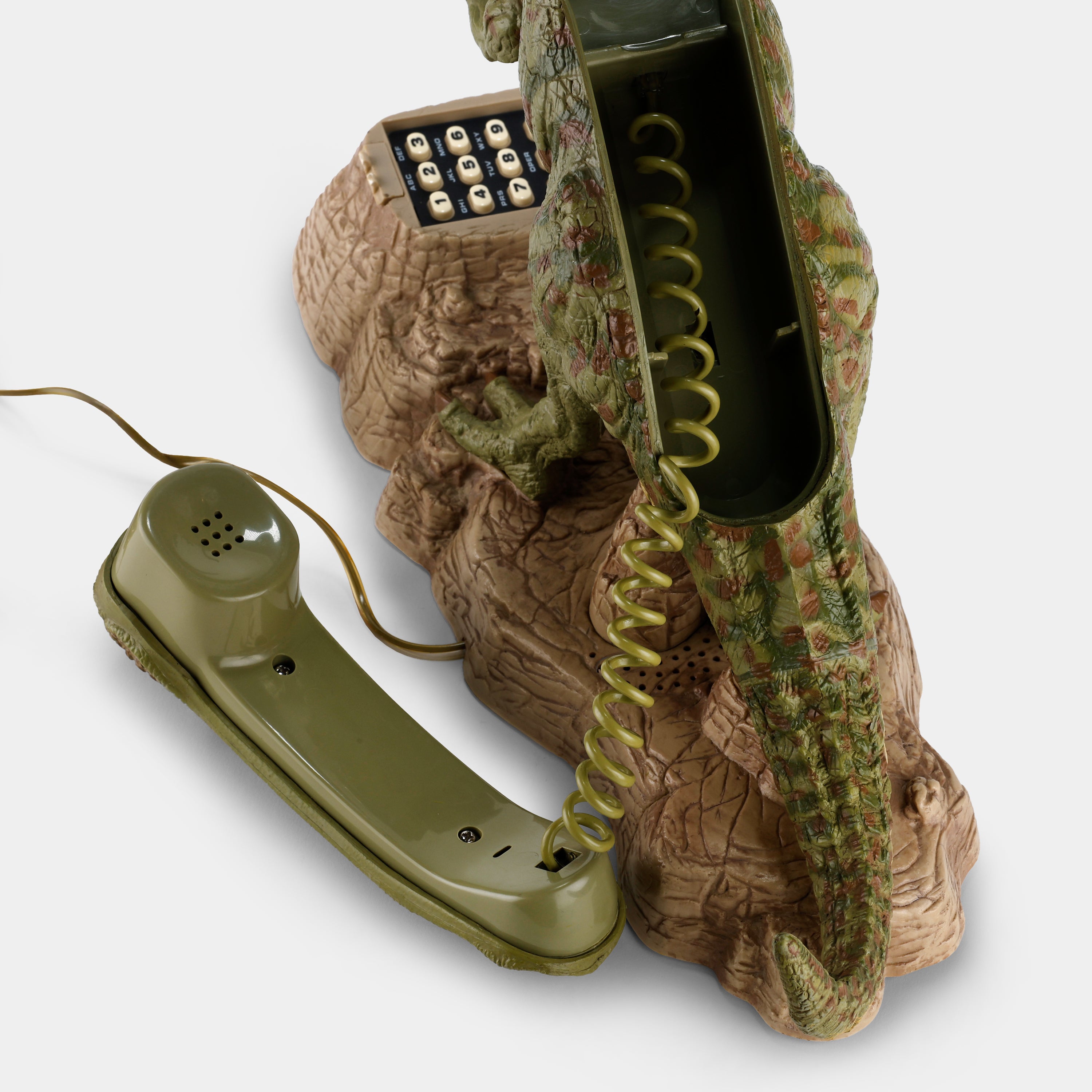dino13 です Telemania Dinosaur Telephone