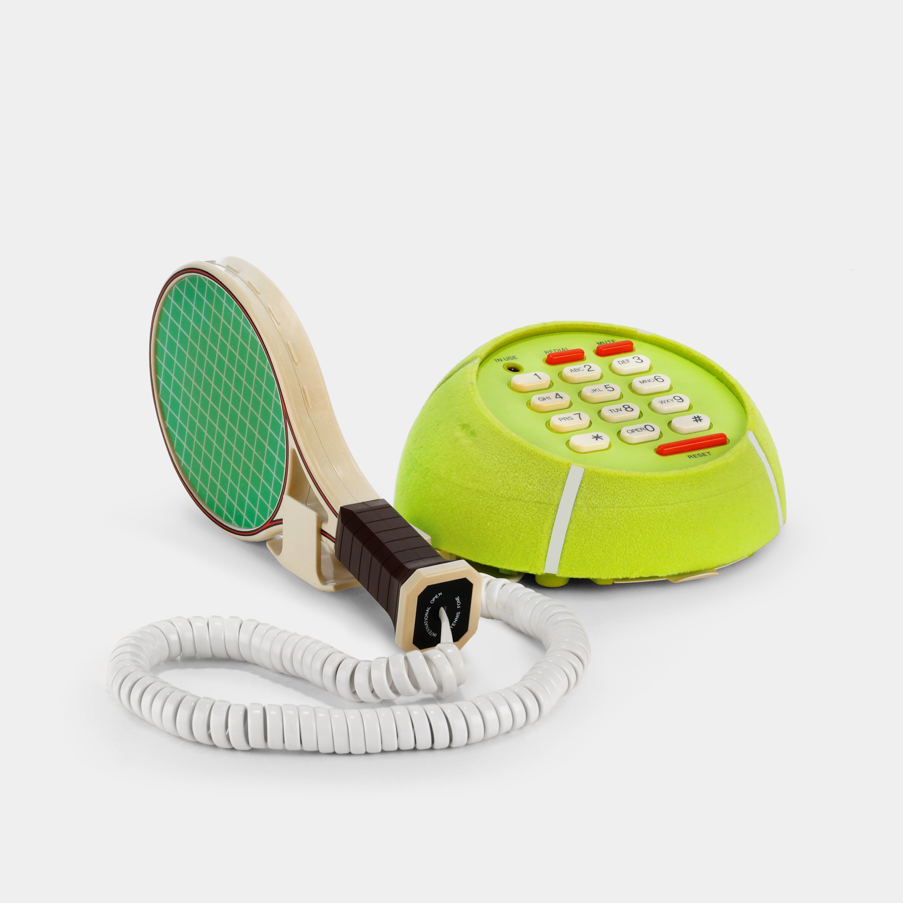 Vintage Tennis Ball and Racket Novelty Telephone