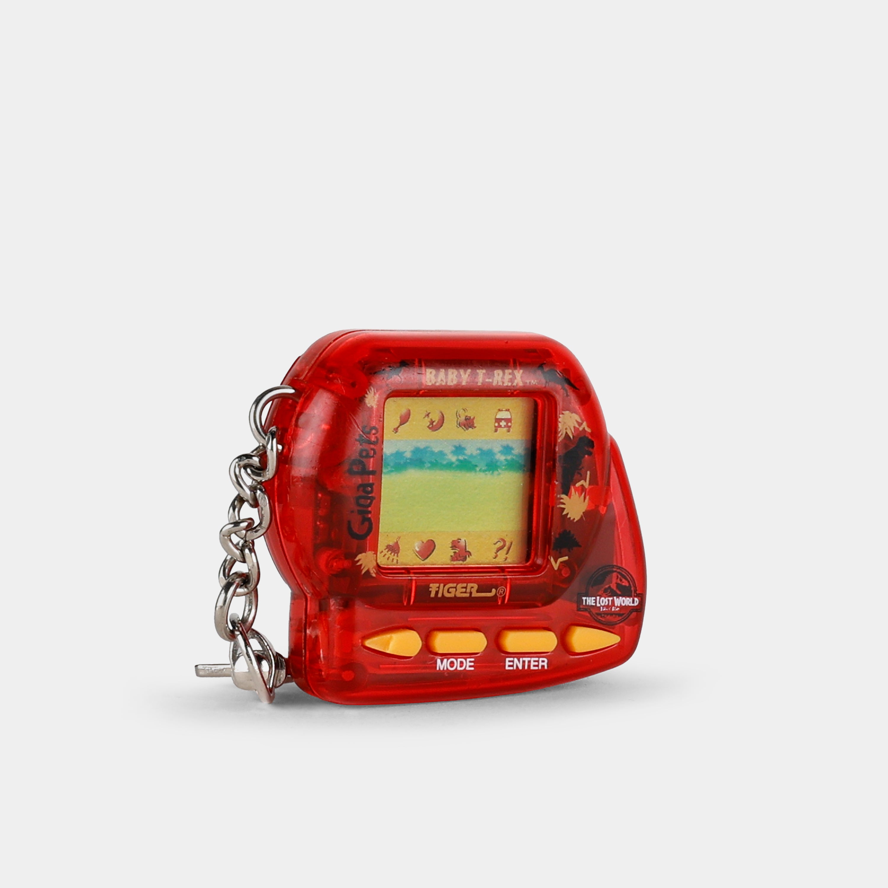Giga Pets Baby T-Rex Transparent Red Virtual Pet