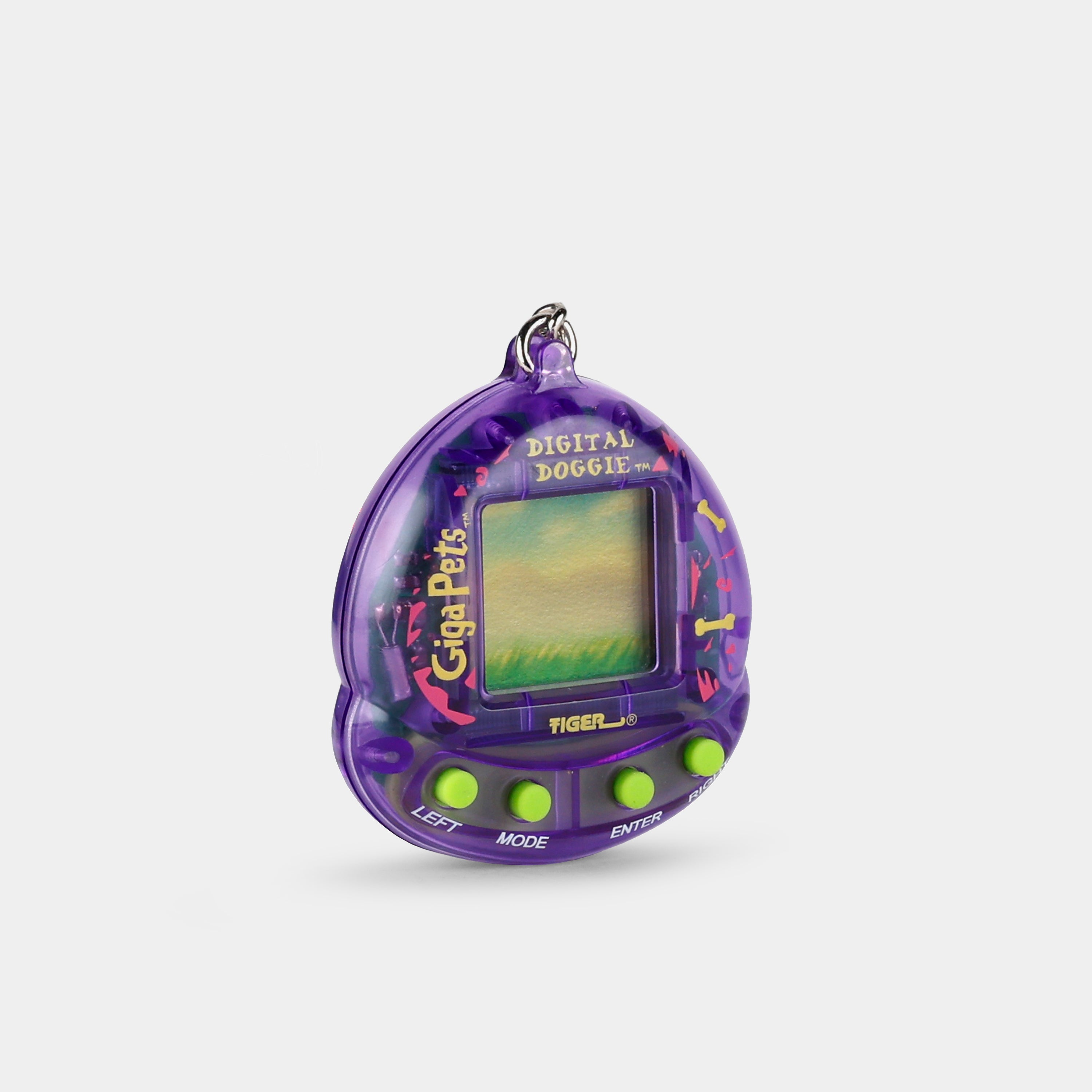Giga Pets Digital Doggie Transparent Purple Virtual Pet