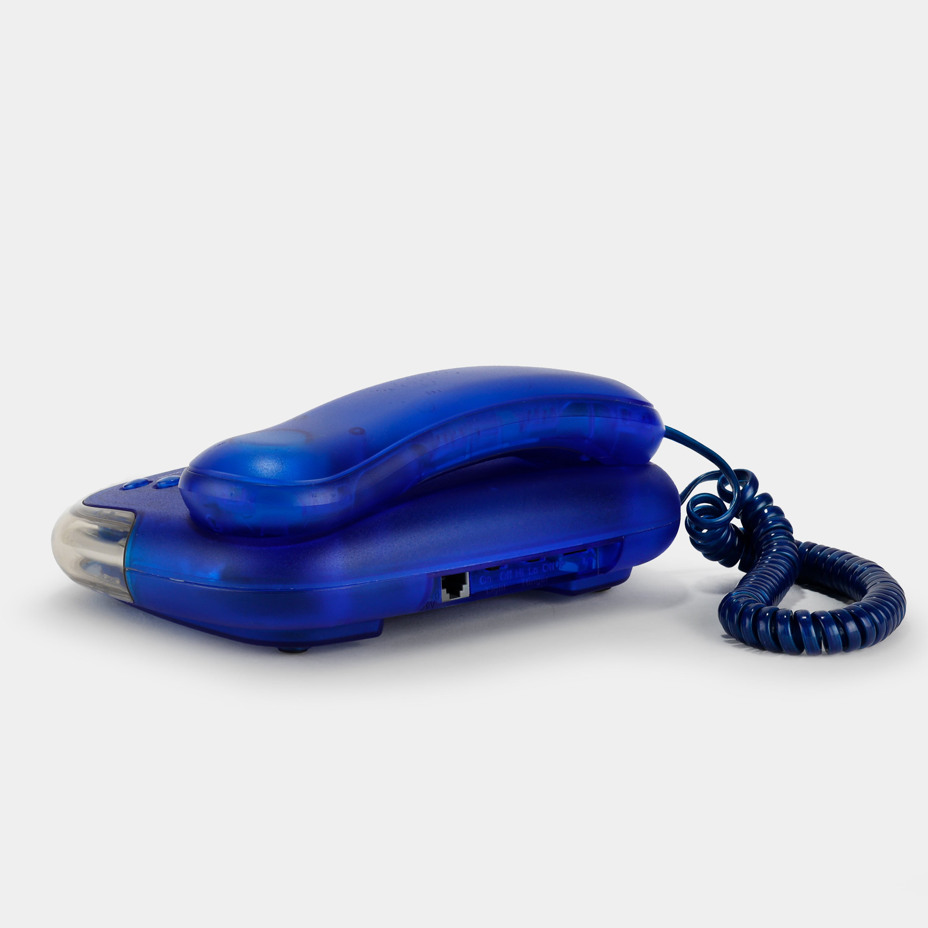 RadioShack ET-3204 Transparent Blue Neon Telephone