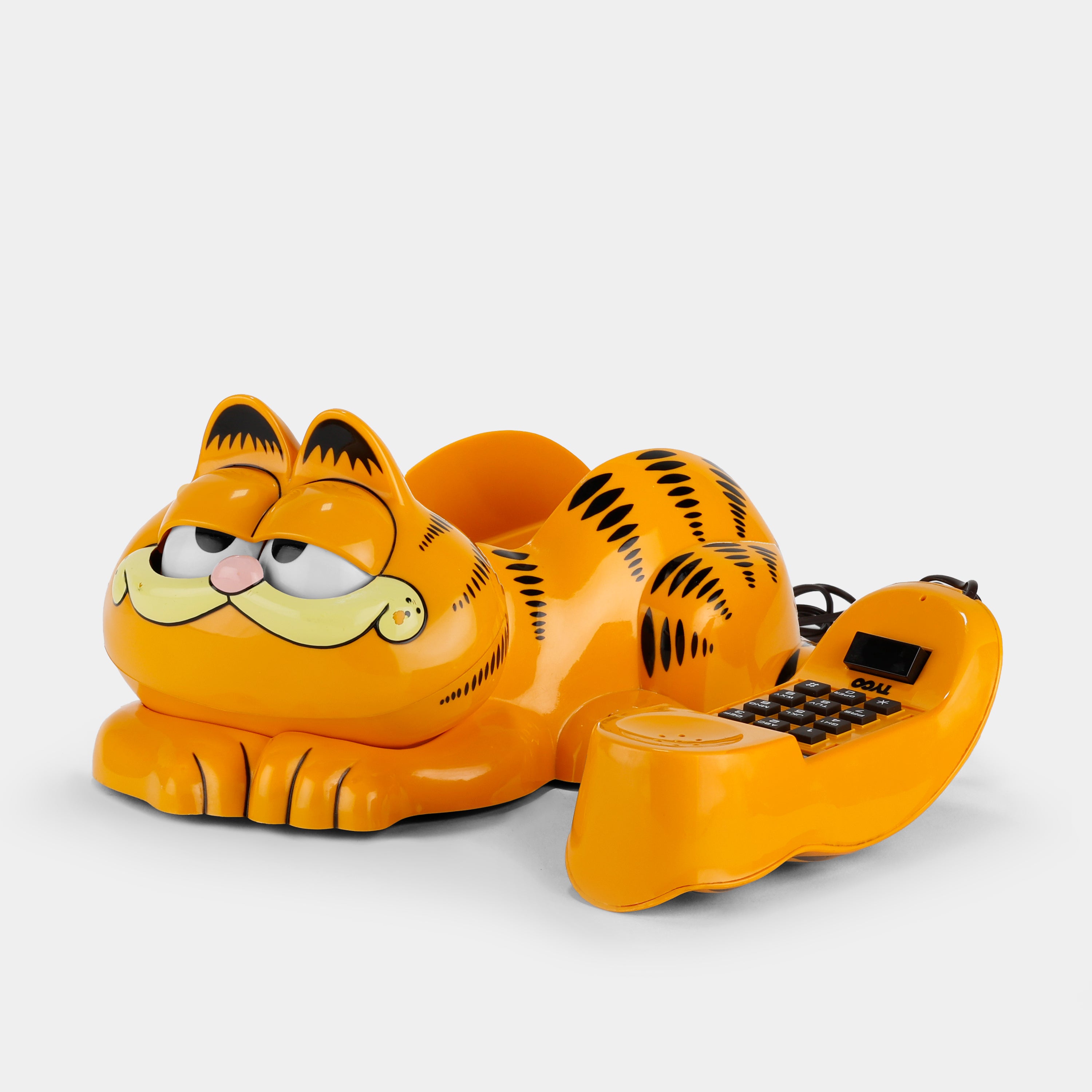 【レガストック川崎本店】【動作確認未実施】Garfield ガーフィールド レトロ 電話機 Garfield / Vintage, Telephone by Tyco | ティーレコ