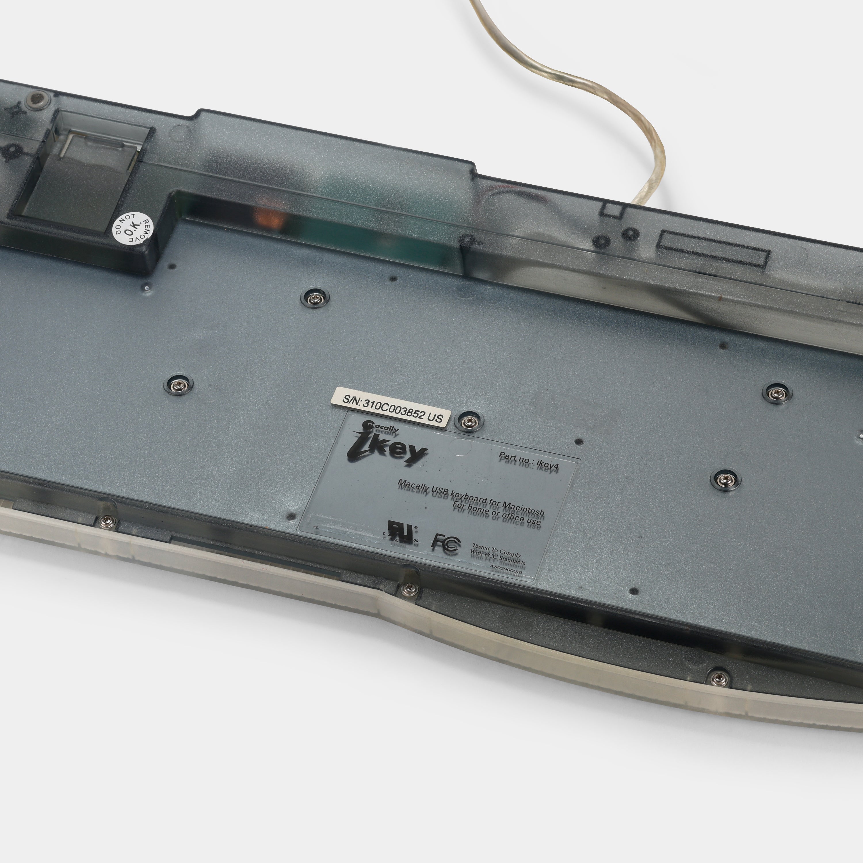 YUNZII X71 Transparent Mechanical Clavier with Clear Keycaps, BT5.0/2