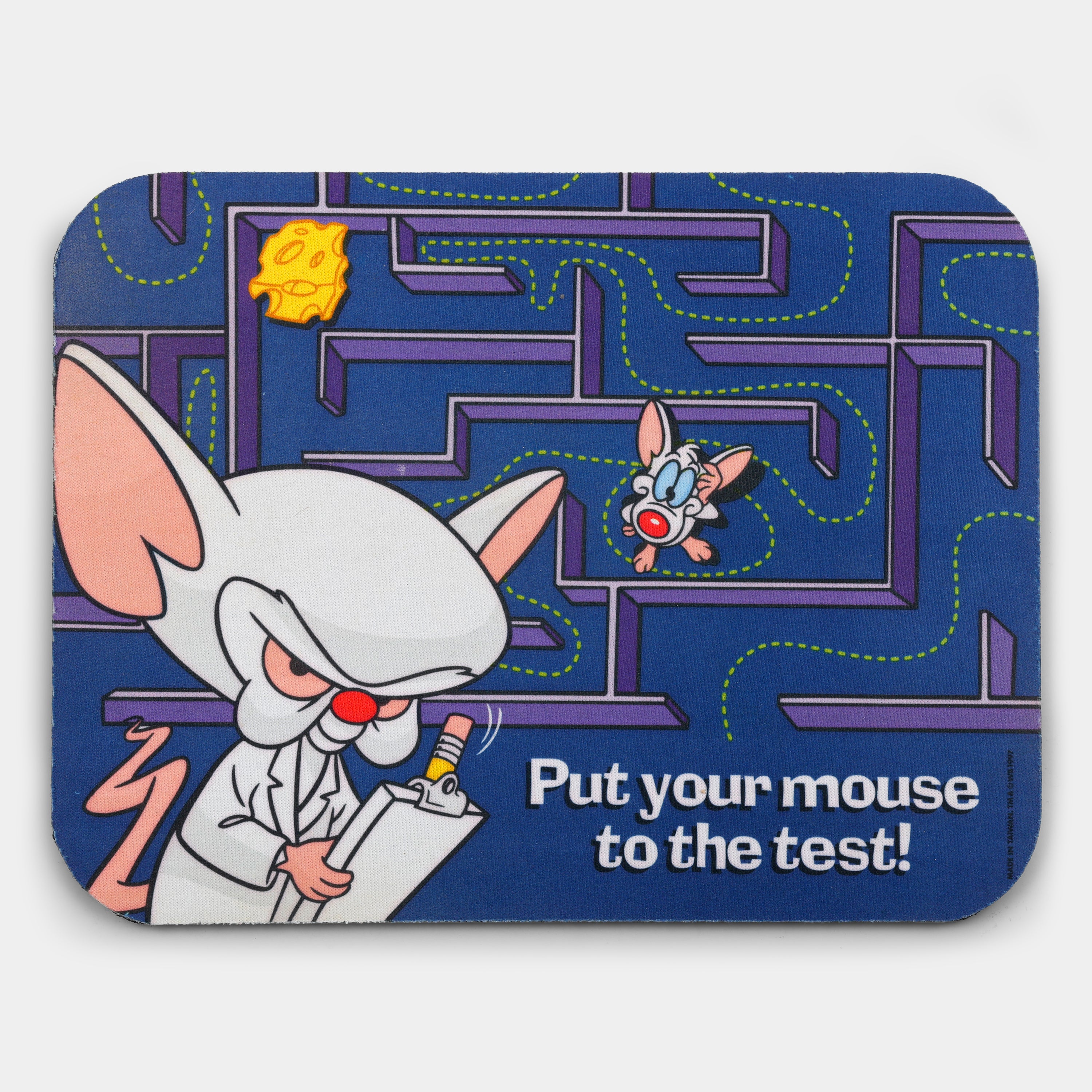 Pinkey And The Brain Mouse Pad