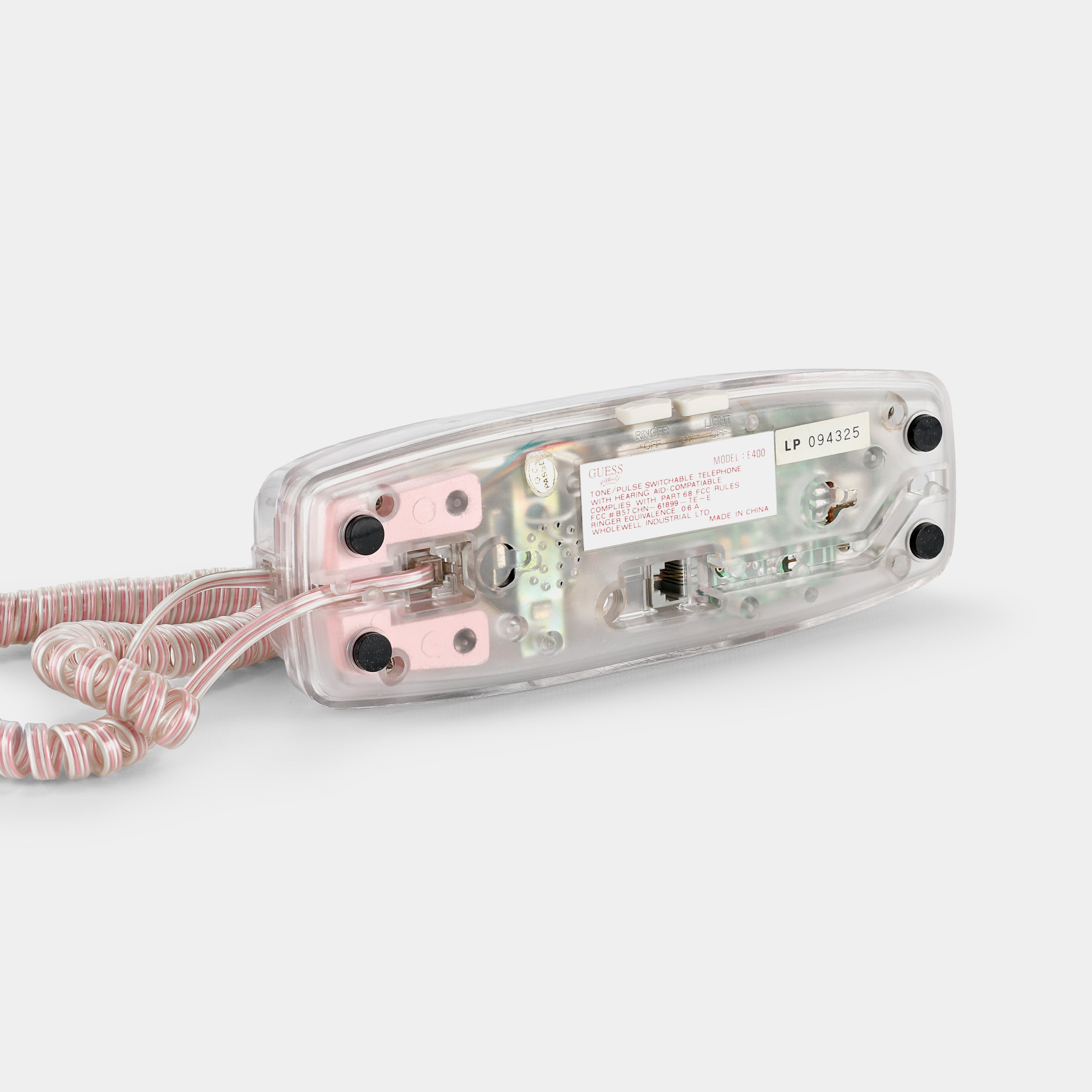 Guess Model E400 Transparent Telephone