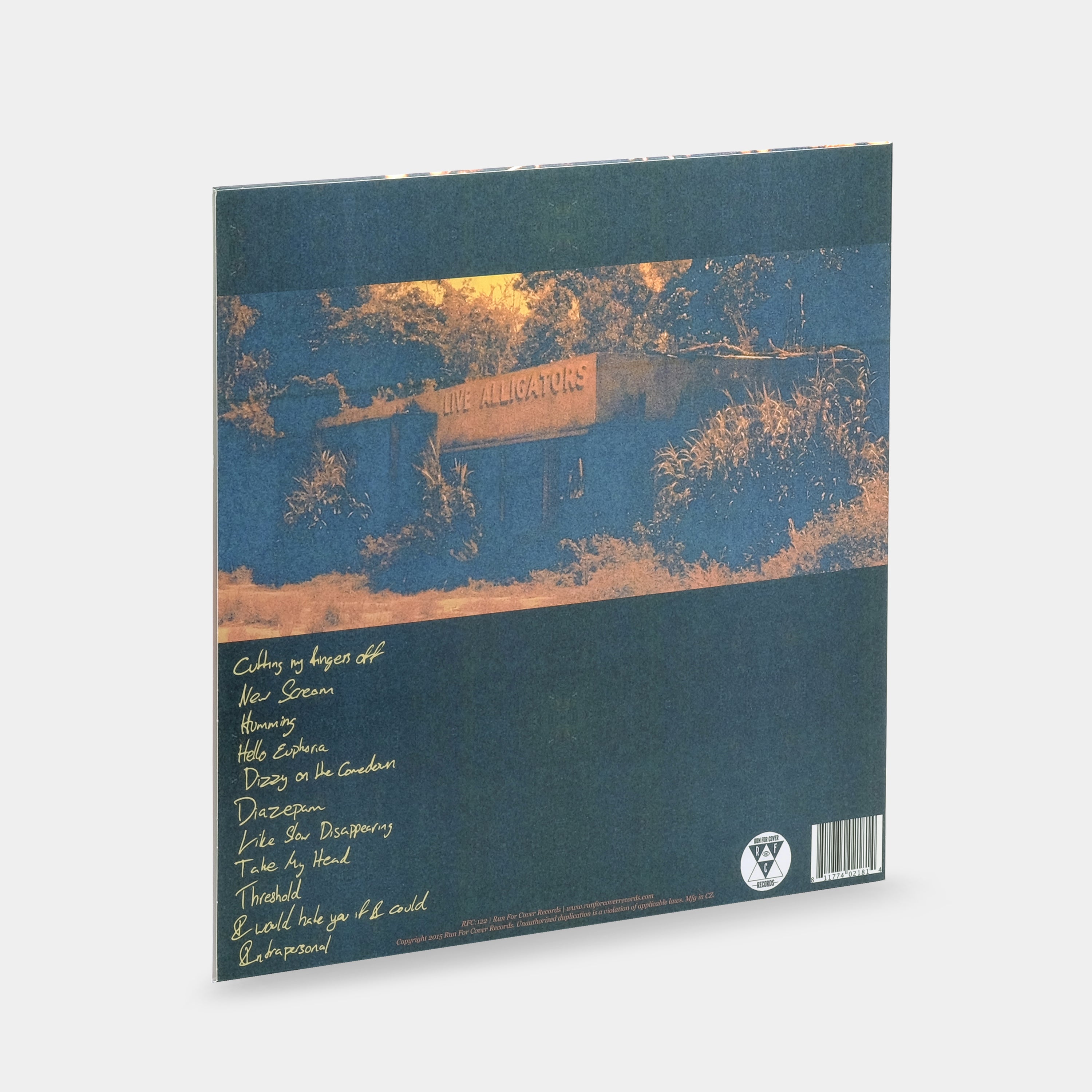 Turnover - Peripheral Vision LP Clear Orange Vinyl Record