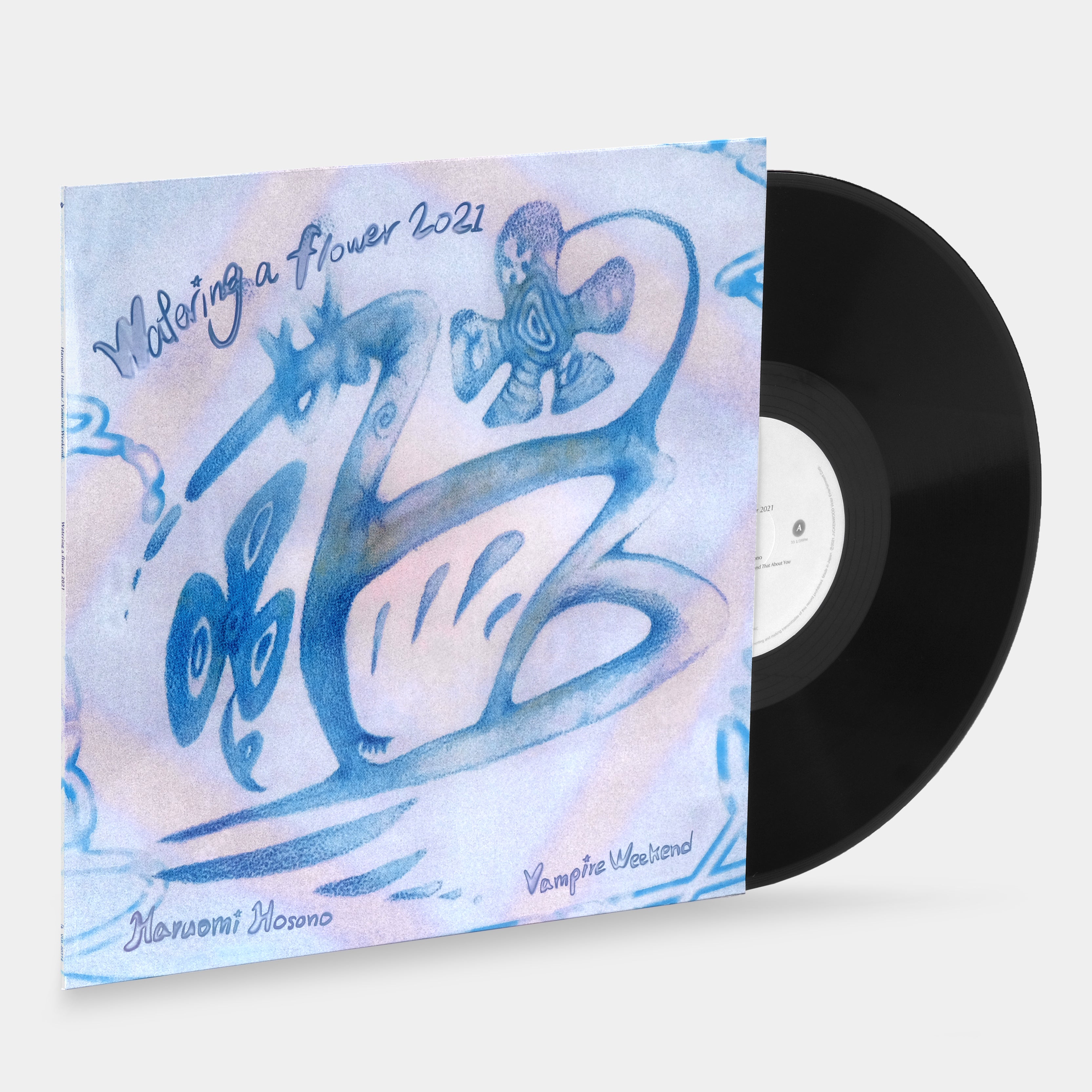 Haruomi Hosono & Vampire Weekend - Watering A Flower 2021 12" Single Vinyl Record