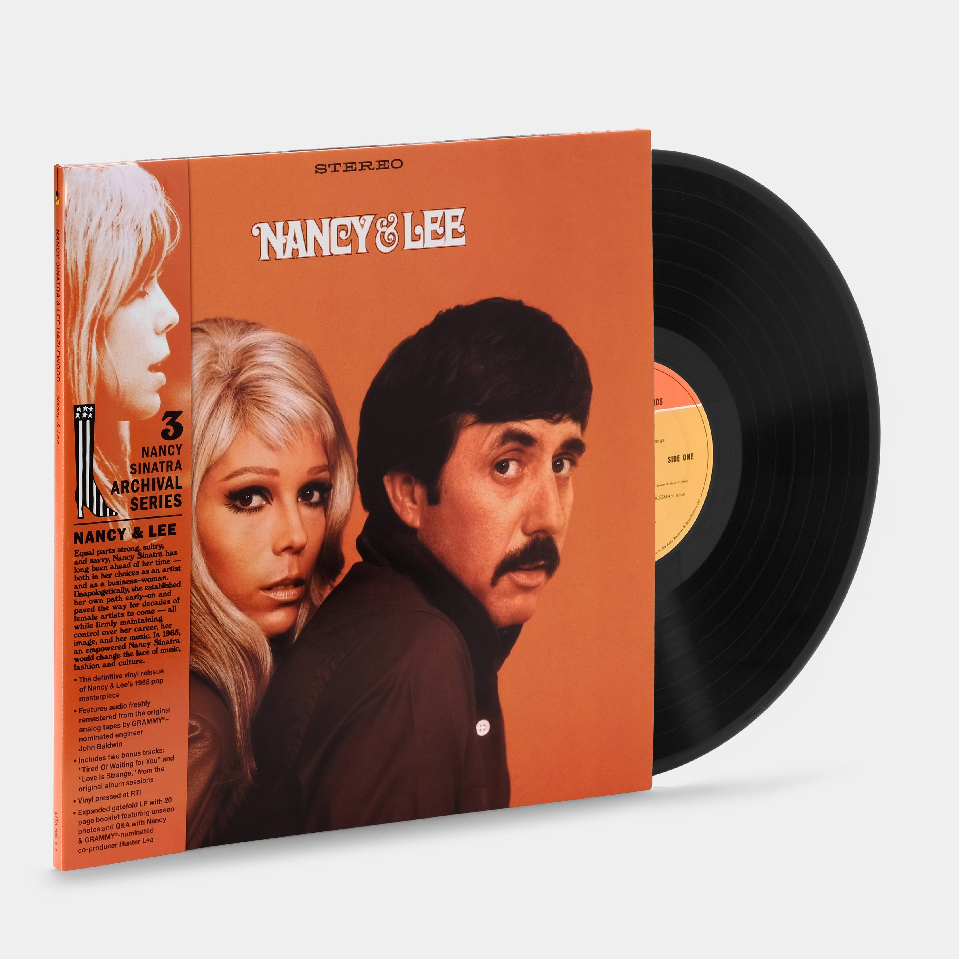 Nancy Sinatra & Lee Hazlewood - Nancy & Lee LP Vinyl Record