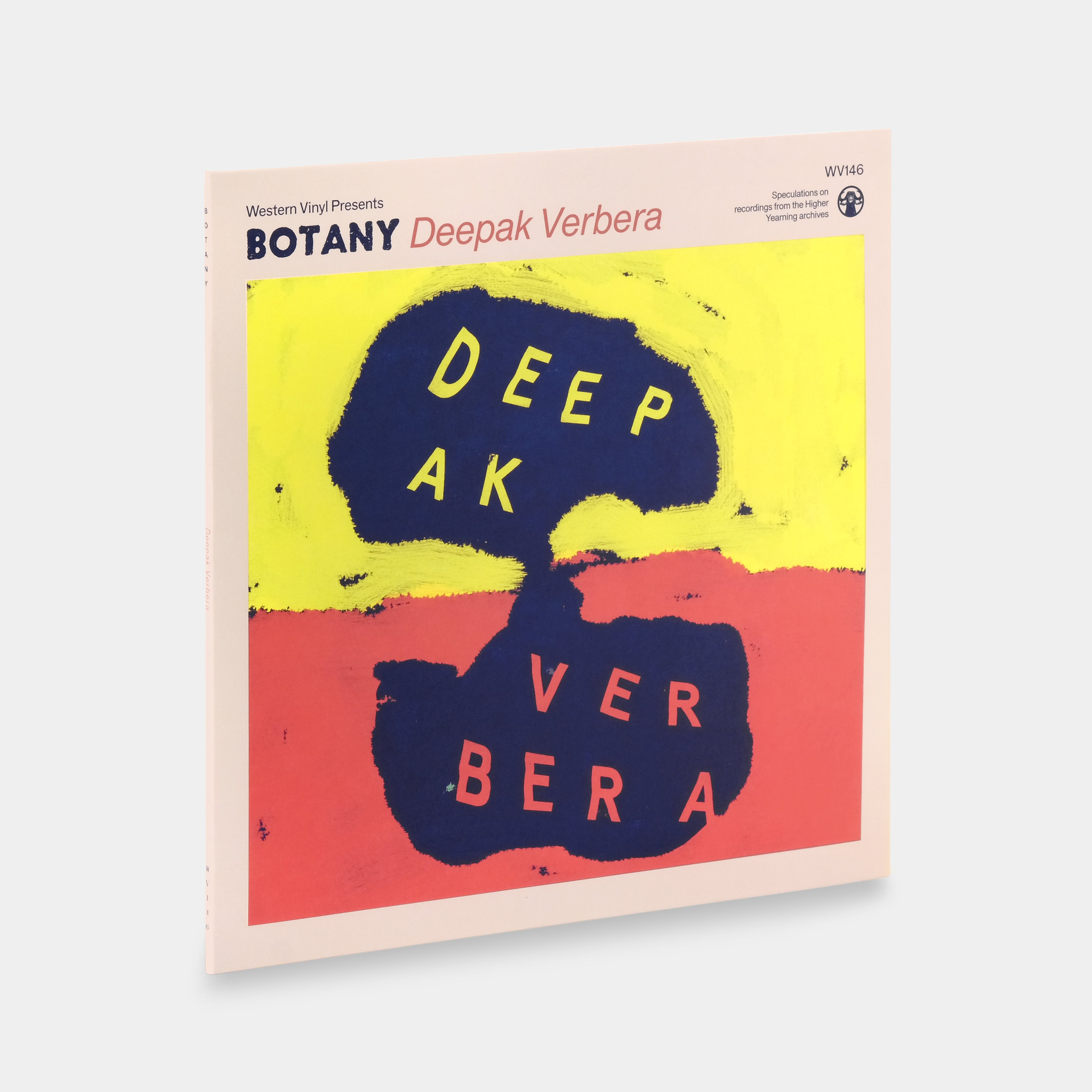 Botany - Deepak Verbera LP Yellow w/ White Splatter Vinyl Record