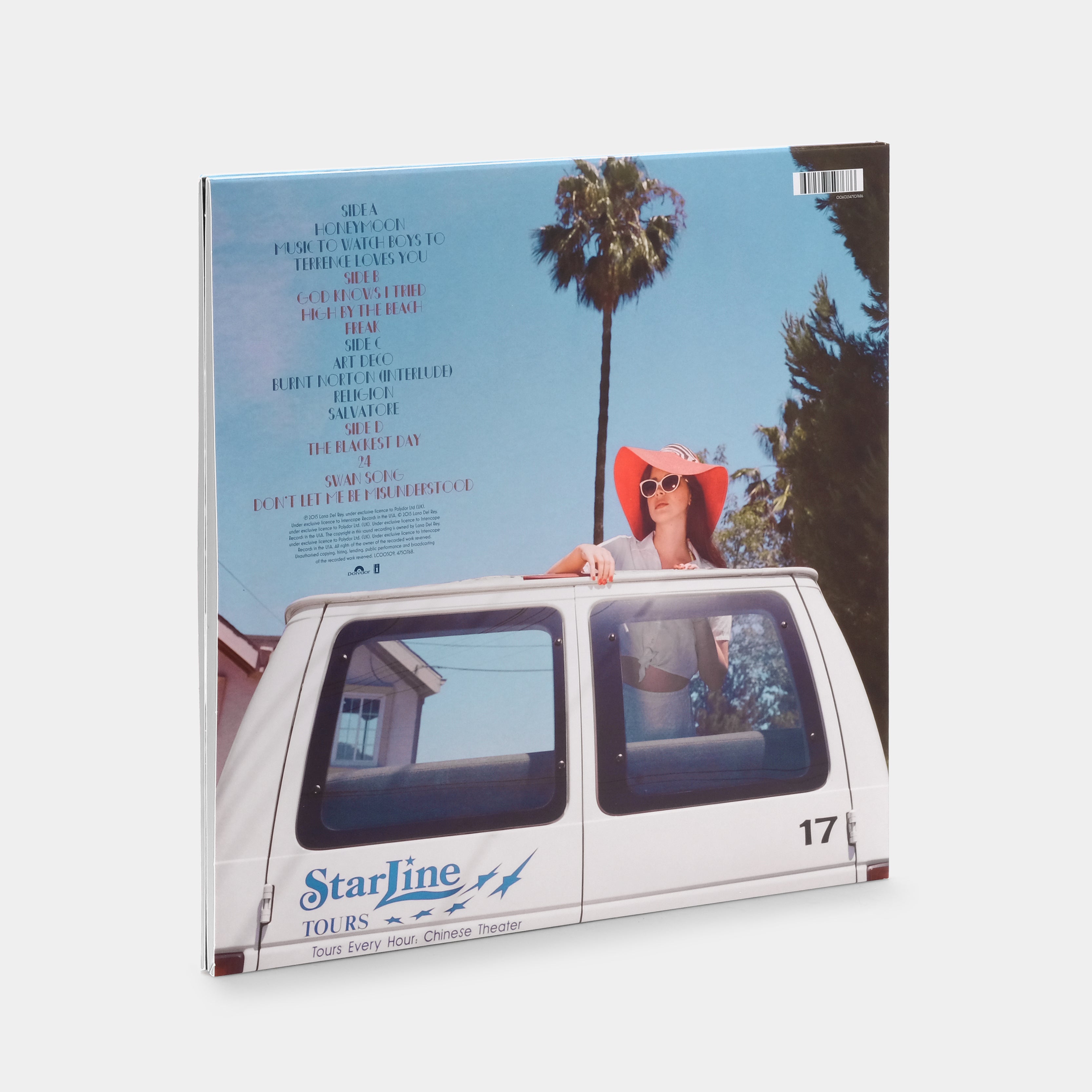 Lana Del Rey - Honeymoon 2xLP Vinyl Record