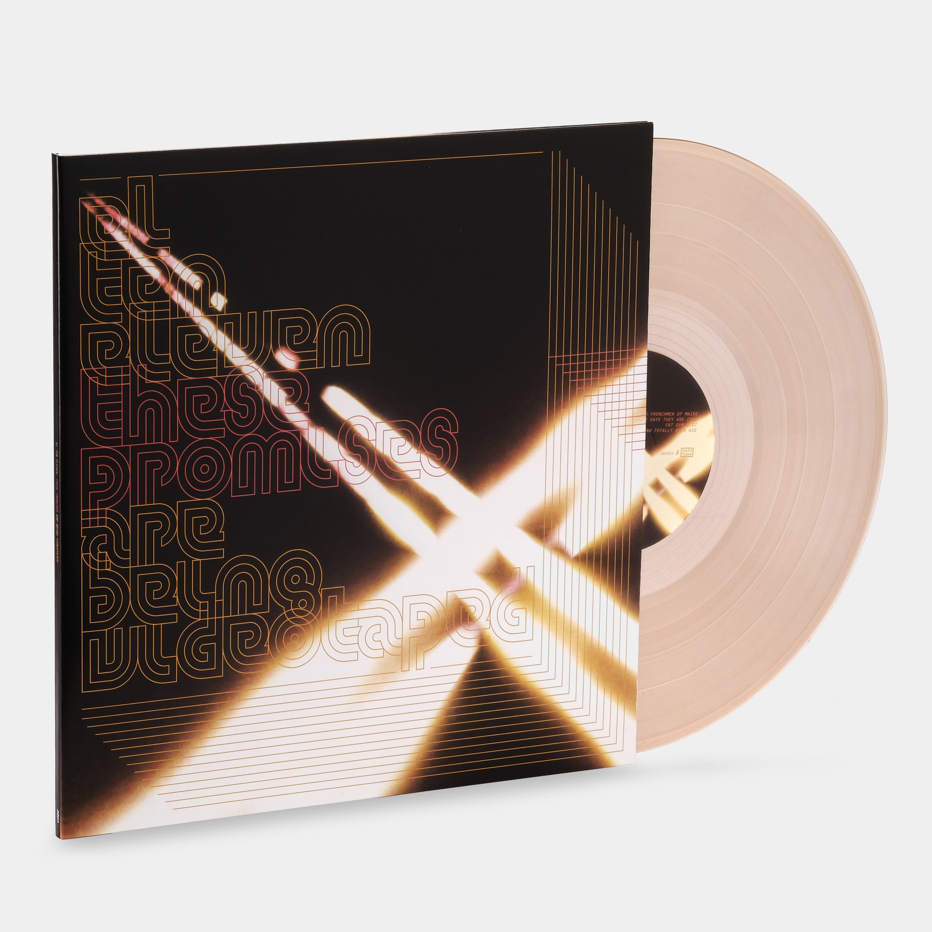 El Ten Eleven - These Promises Are Being Videotaped LP Amber Vinyl Record