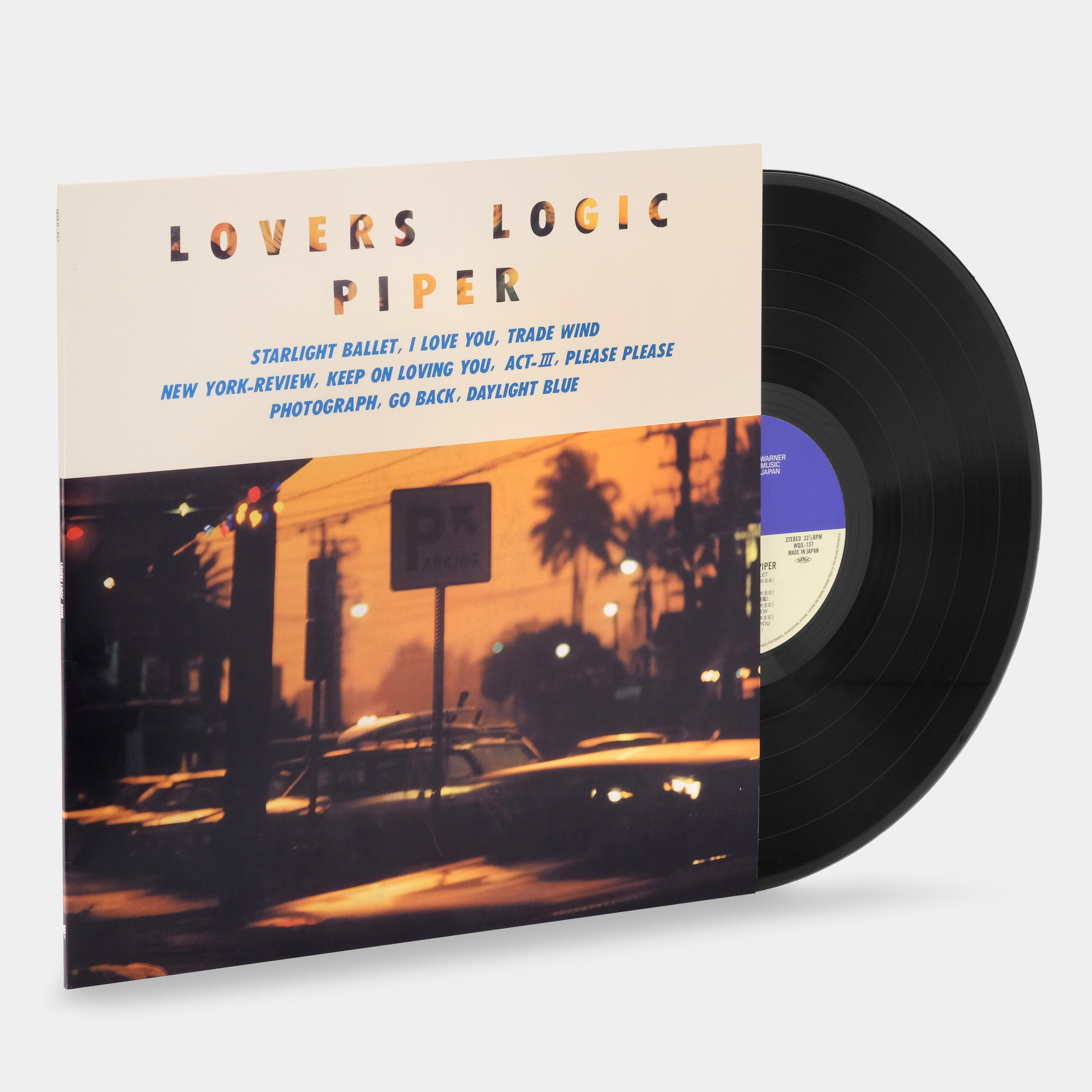 Piper - Lovers Logic LP Vinyl Record