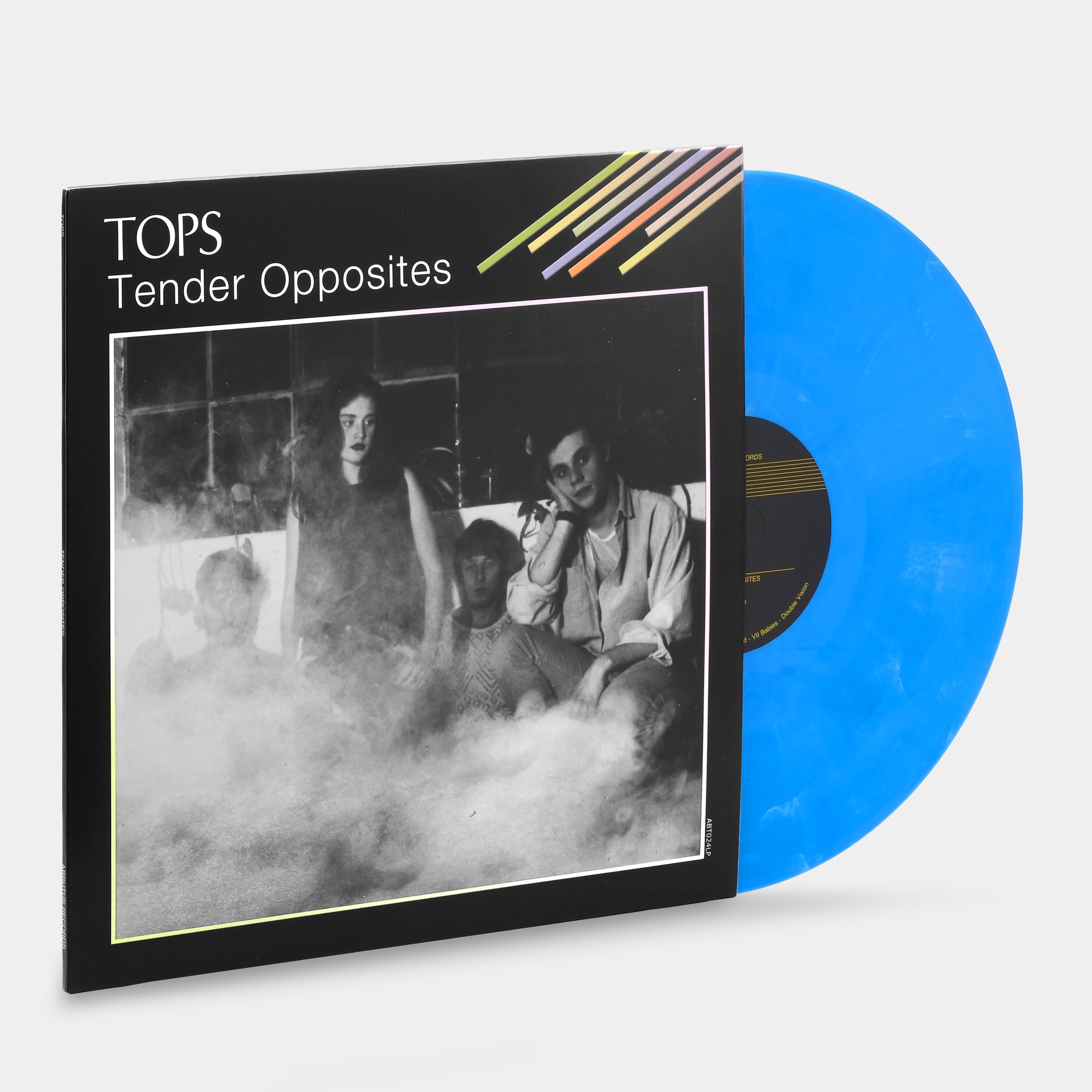 TOPS - Tender Opposites LP Cloudy Blue Vinyl Record