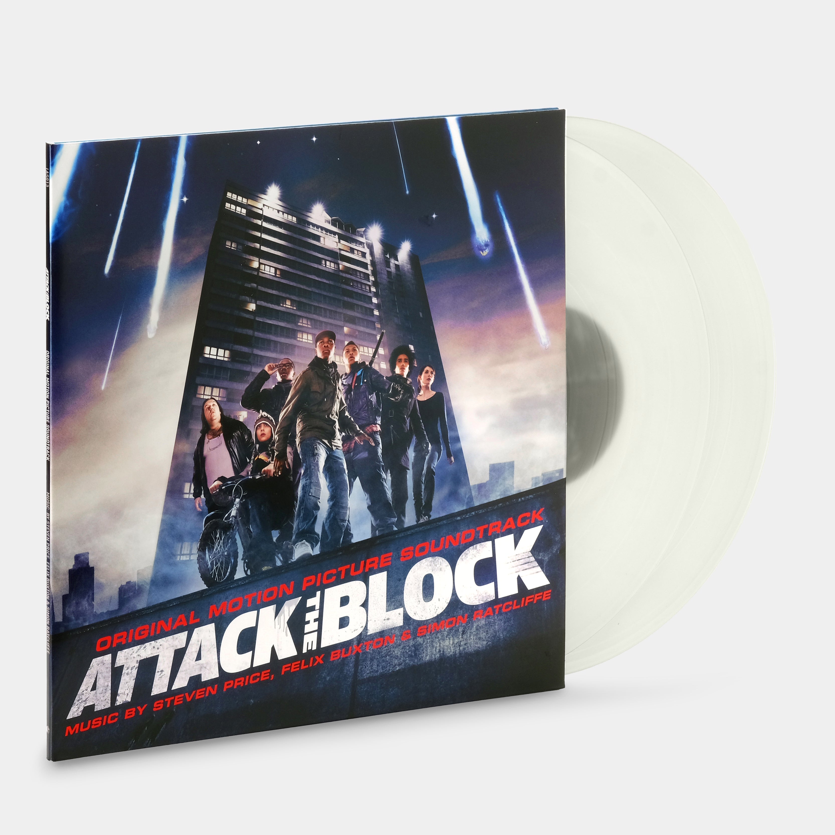 Steven Price, Felix Buxton and Simon Ratcliffe - Attack The Block (Original Motion Picture Soundtrack) 2xLP Glow In The Dark Vinyl Record