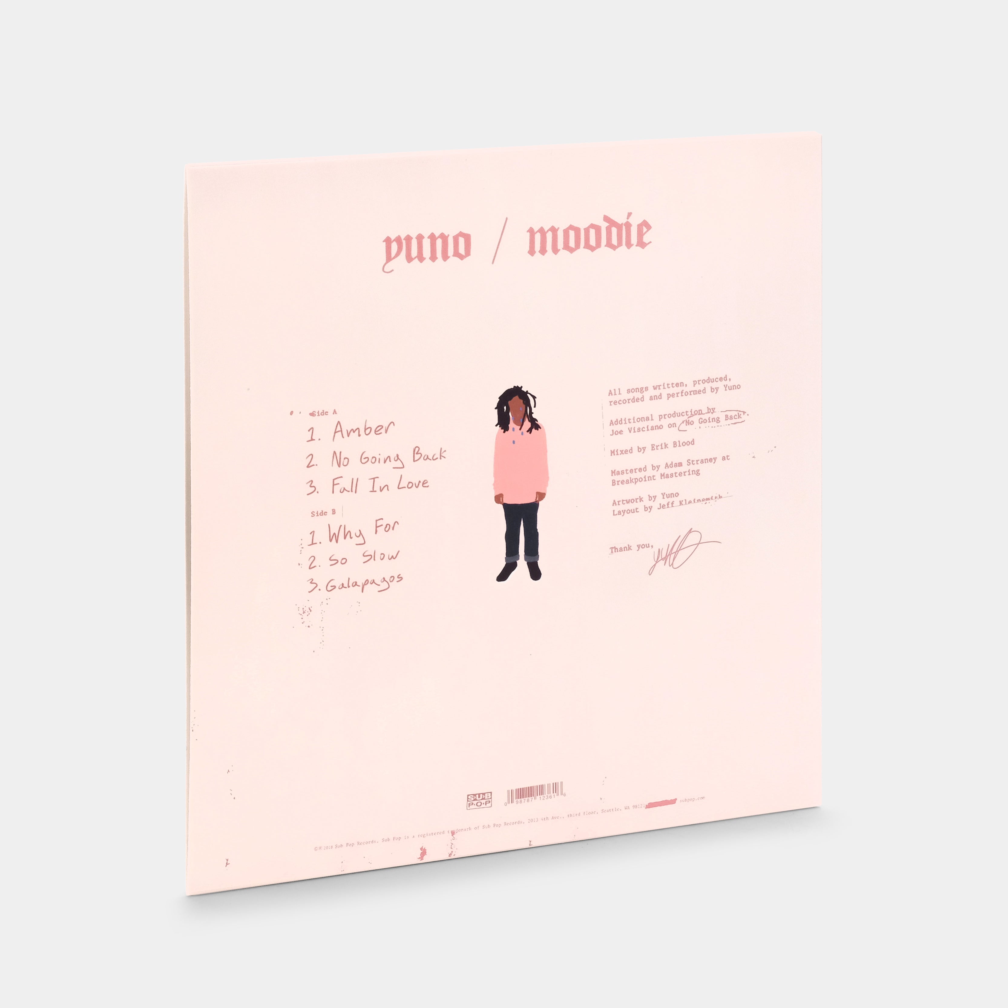 Yuno - Moodie EP Pink Vinyl Record
