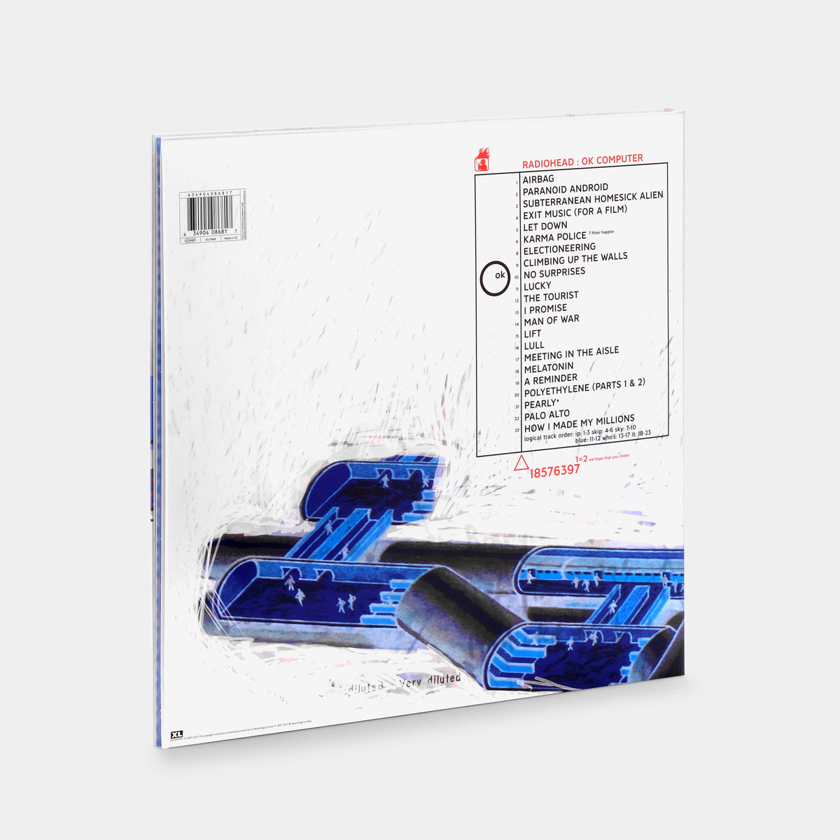 Ok Computer Vnyl Radiohead - OK Computer OKNOTOK 1997 2017 3xLP Vinyl Record