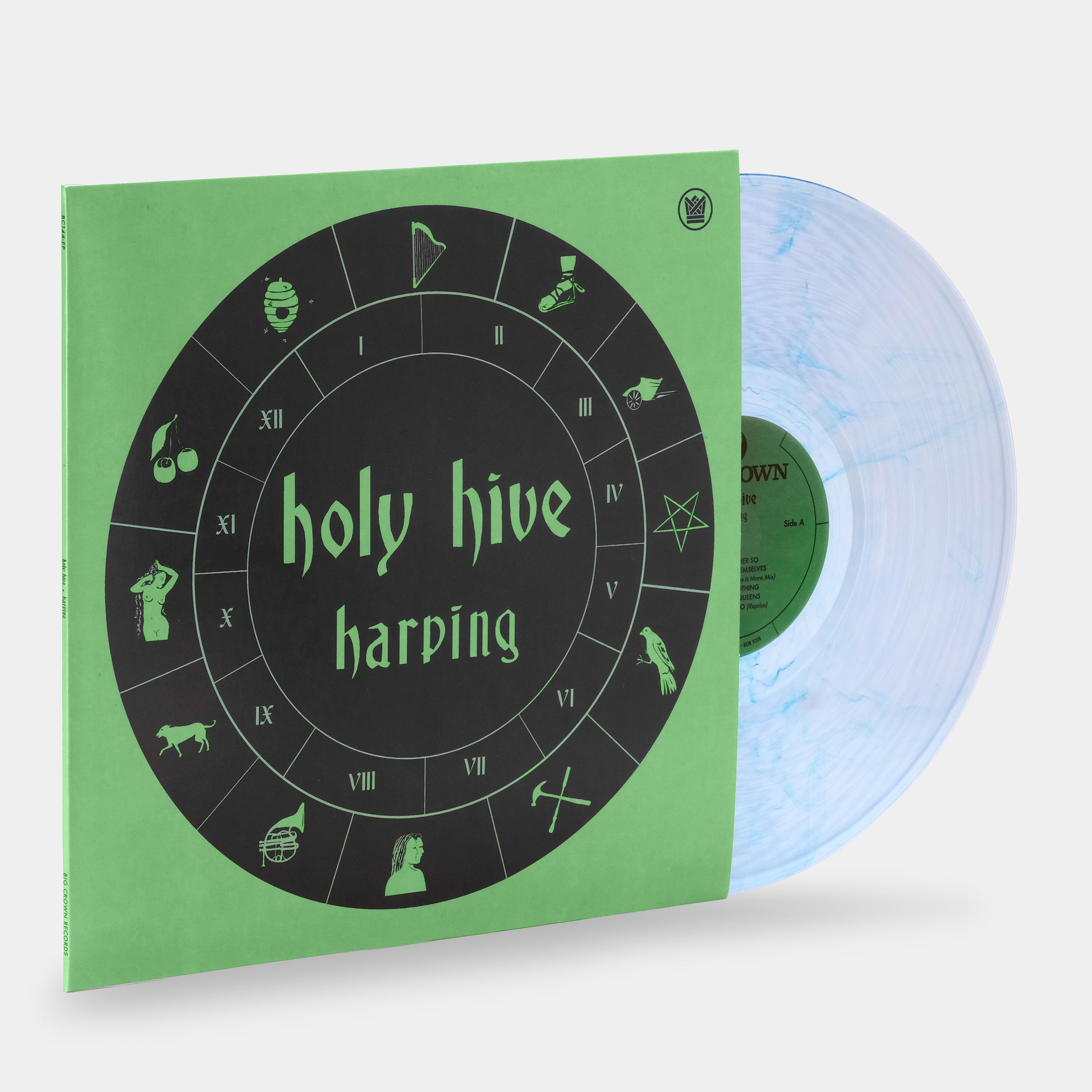 Holy Hive - Harping (Indie Exclusive) LP Holy Turquoise Vinyl Record