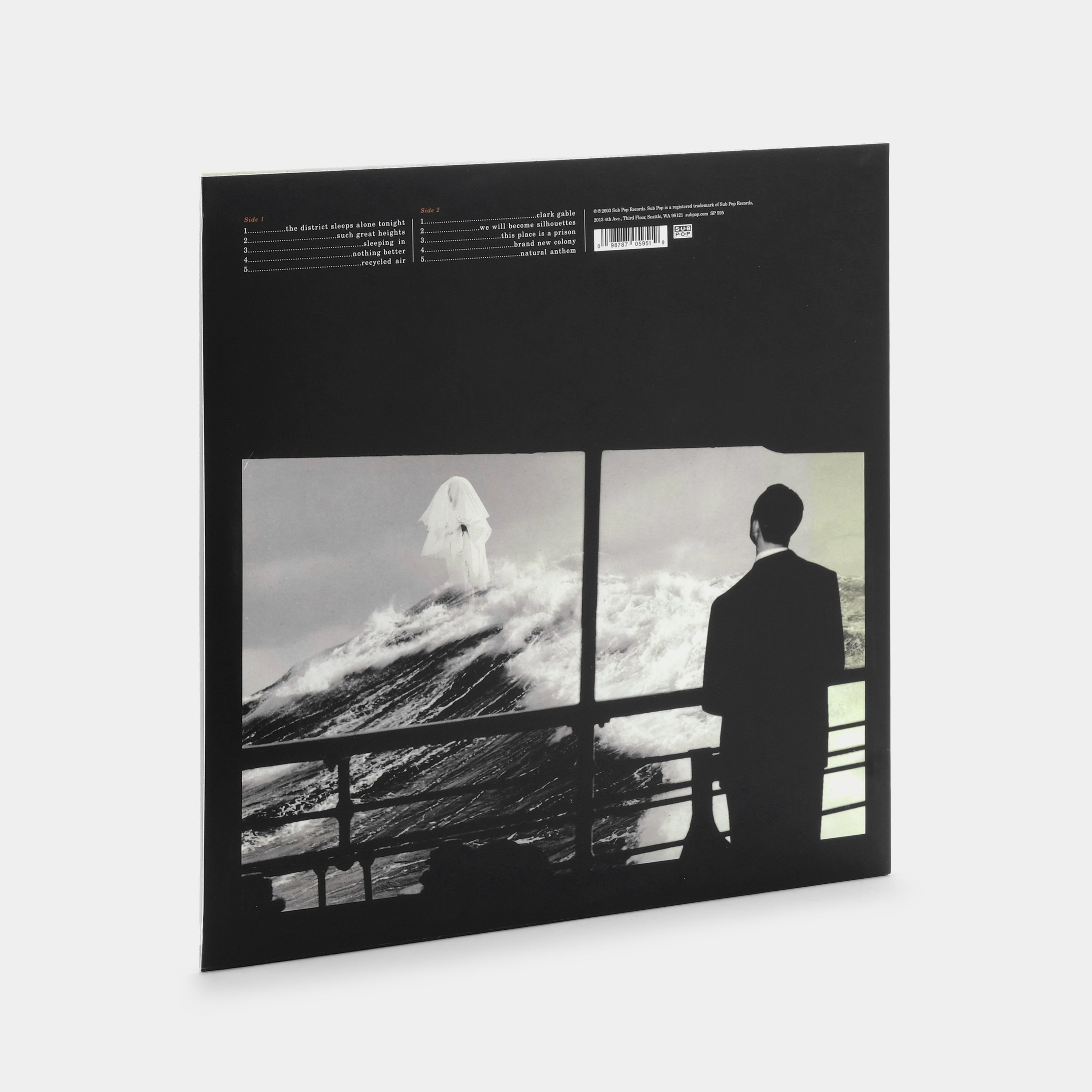 The Postal Service (20th Anniversary Edition) - Give Up LP Blue w/ Metallic Silver Vinyl Record