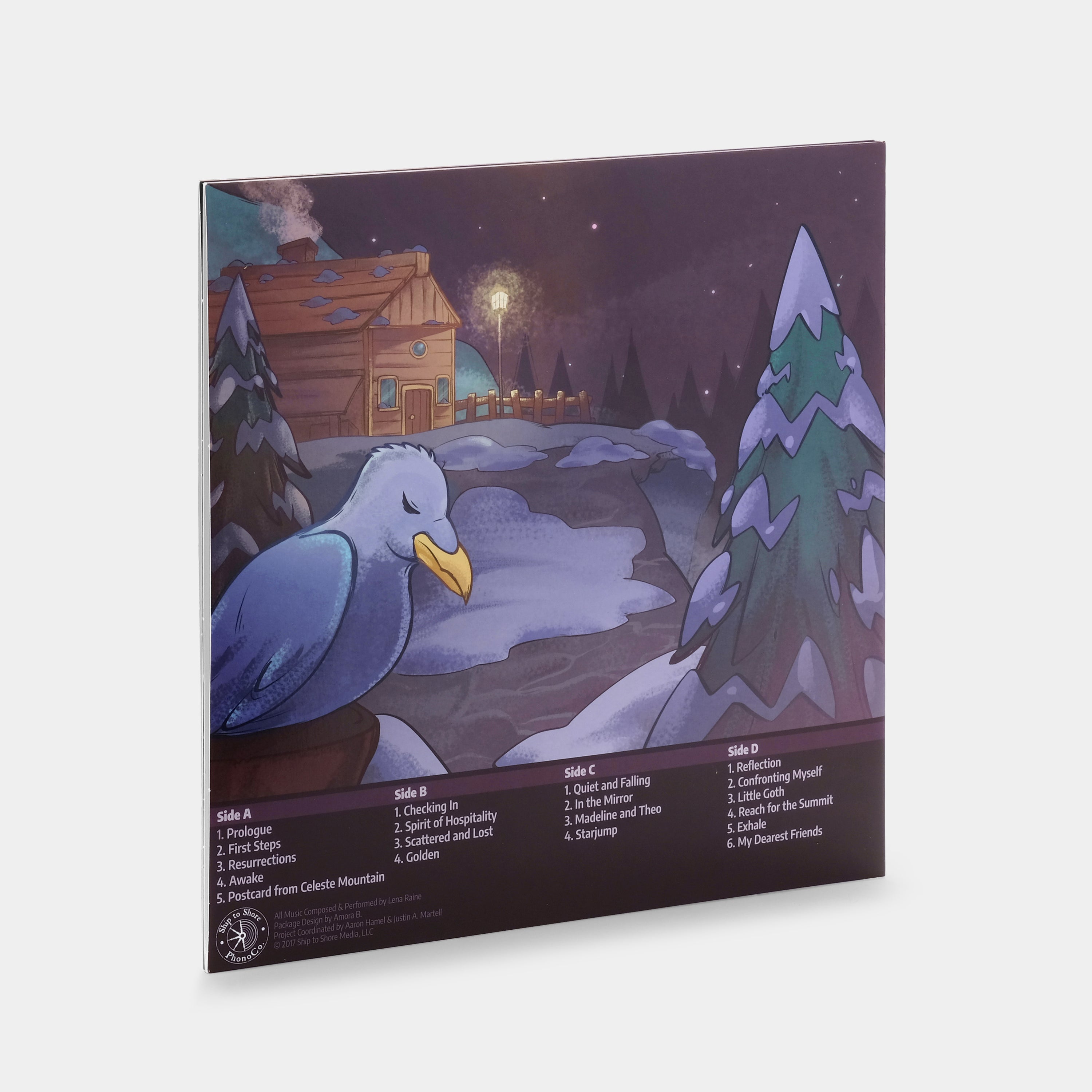 Lena Raine - Celeste (Original Soundtrack) 2xLP Blue/Purple With Clear Splatter Vinyl Record
