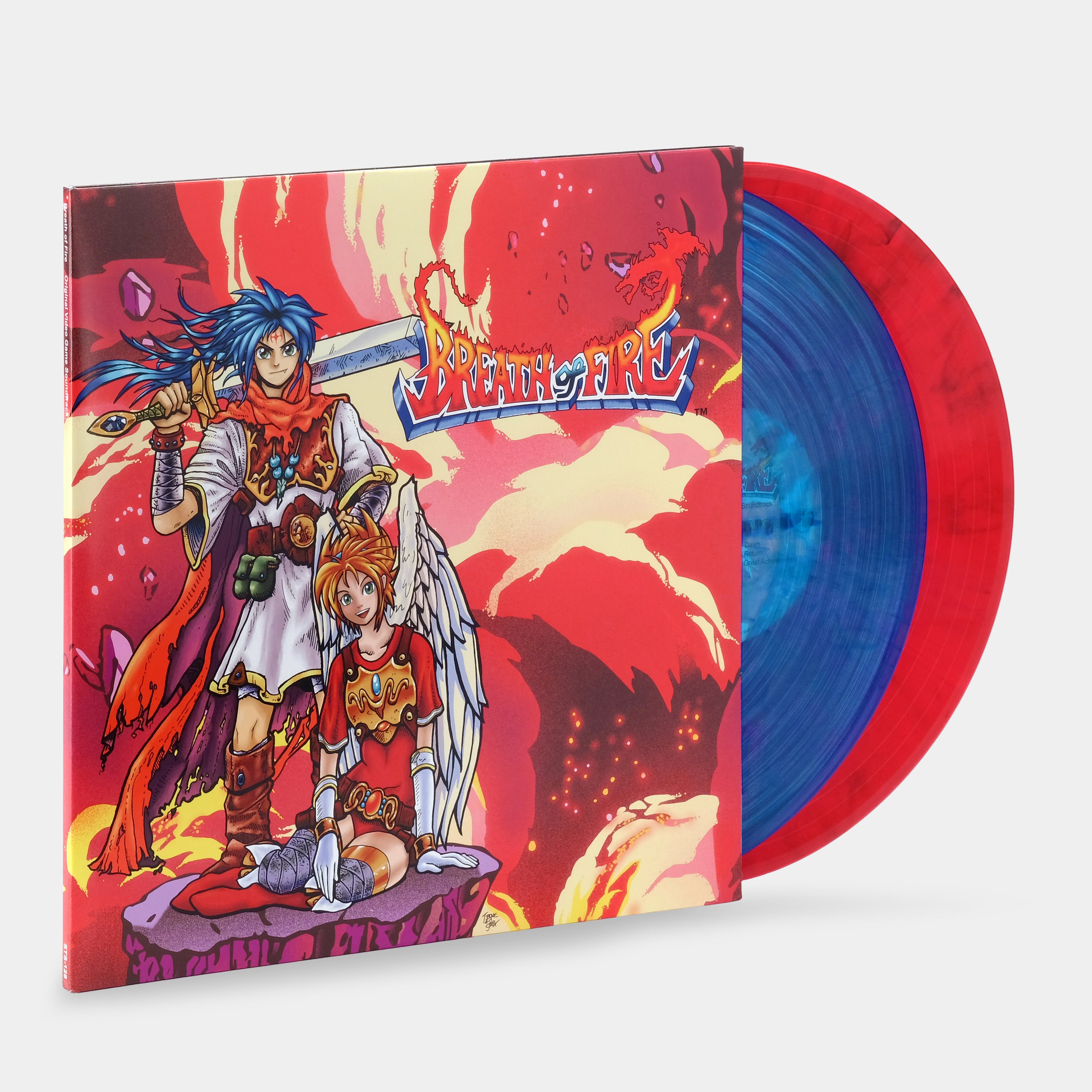 Breath Of Fire (Original Video Game Soundtrack) 2xLP Transparent Blue & Red Vinyl Record
