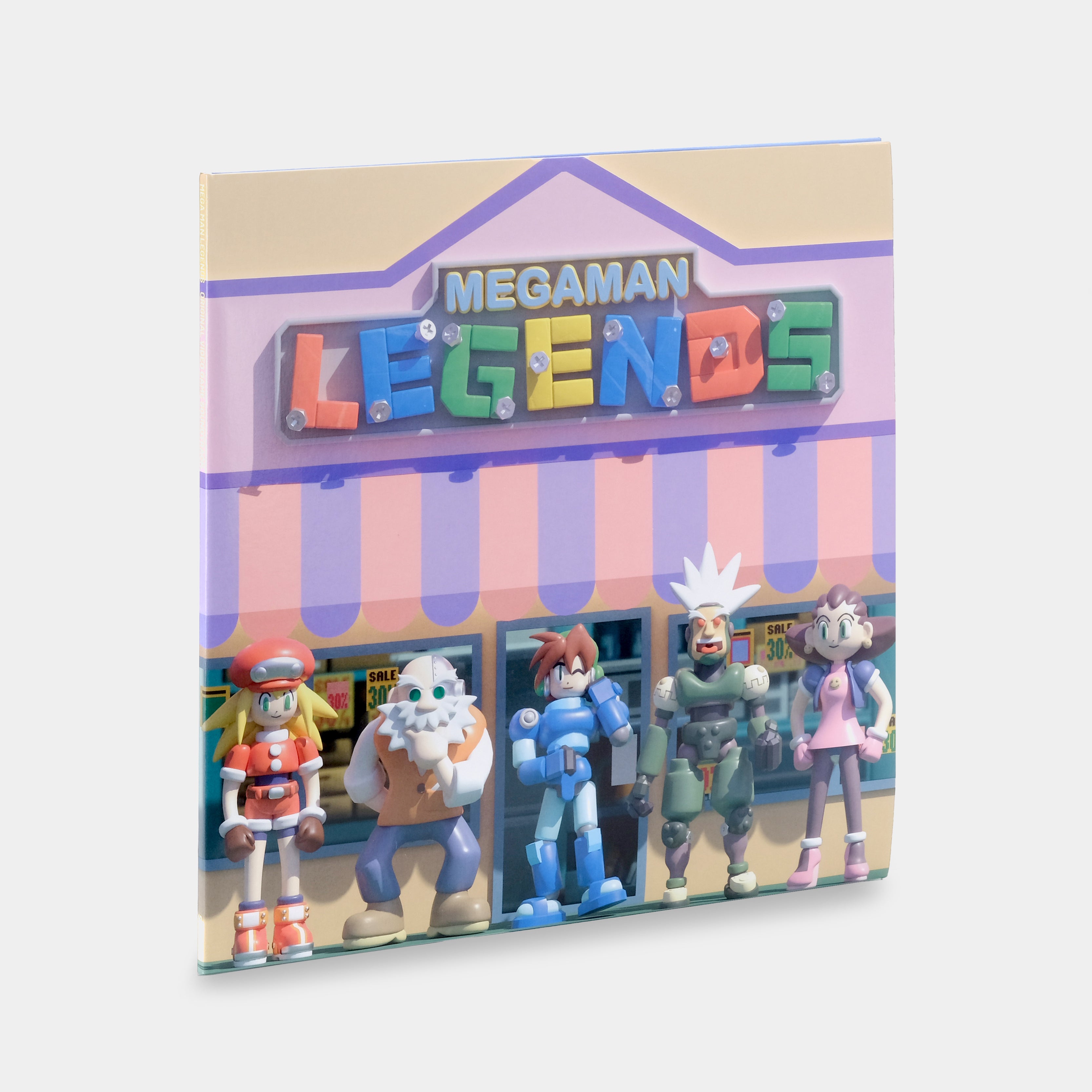 Mega Man Legends (Original Video Game Soundtrack) 2xLP Clear Vinyl Record