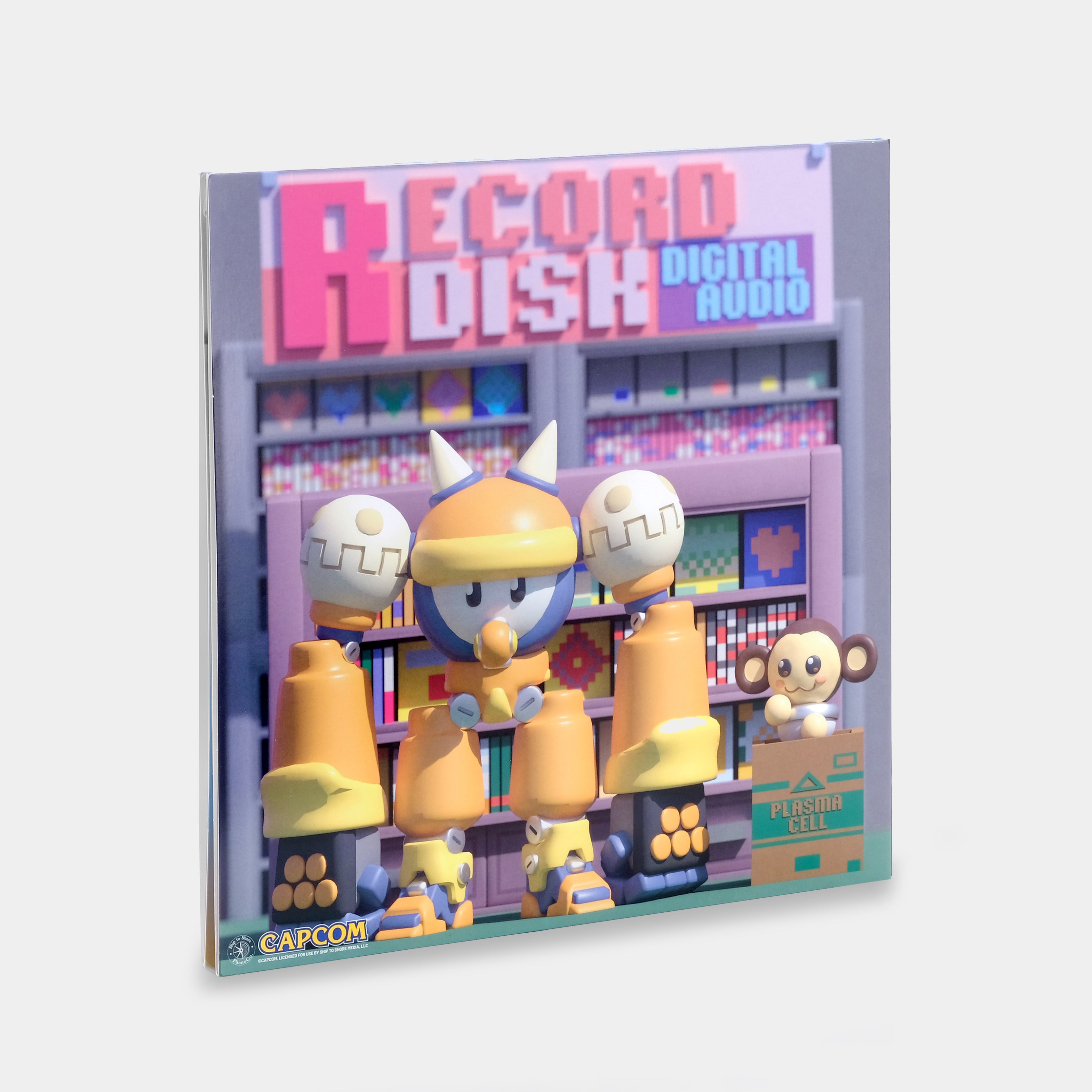 Mega Man Legends (Original Video Game Soundtrack) 2xLP Clear Vinyl Record