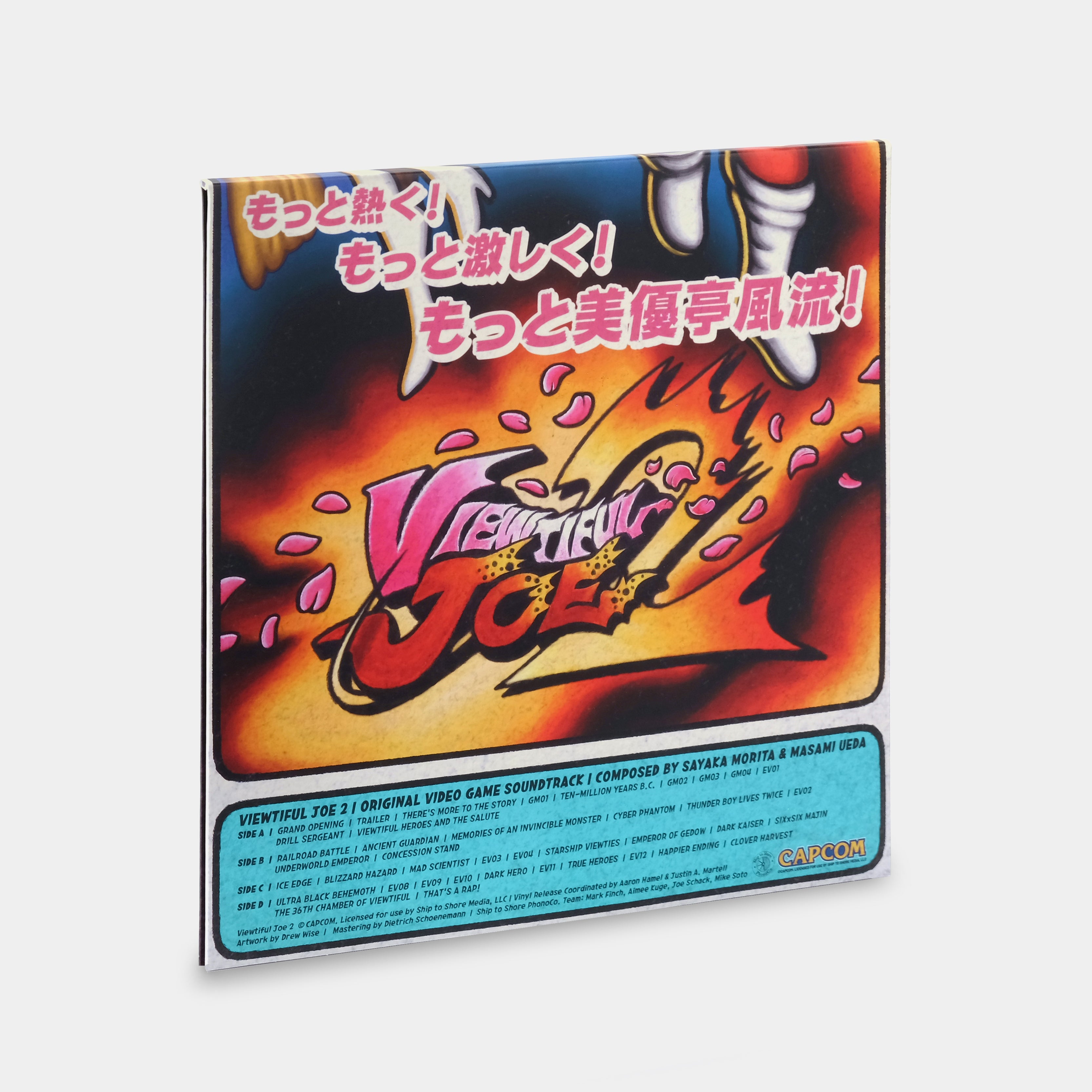 Sayaka Morita & Masami Ueda - Viewtiful Joe 2 (Original Video Game Soundtrack) 2xLP Clear Vinyl Record