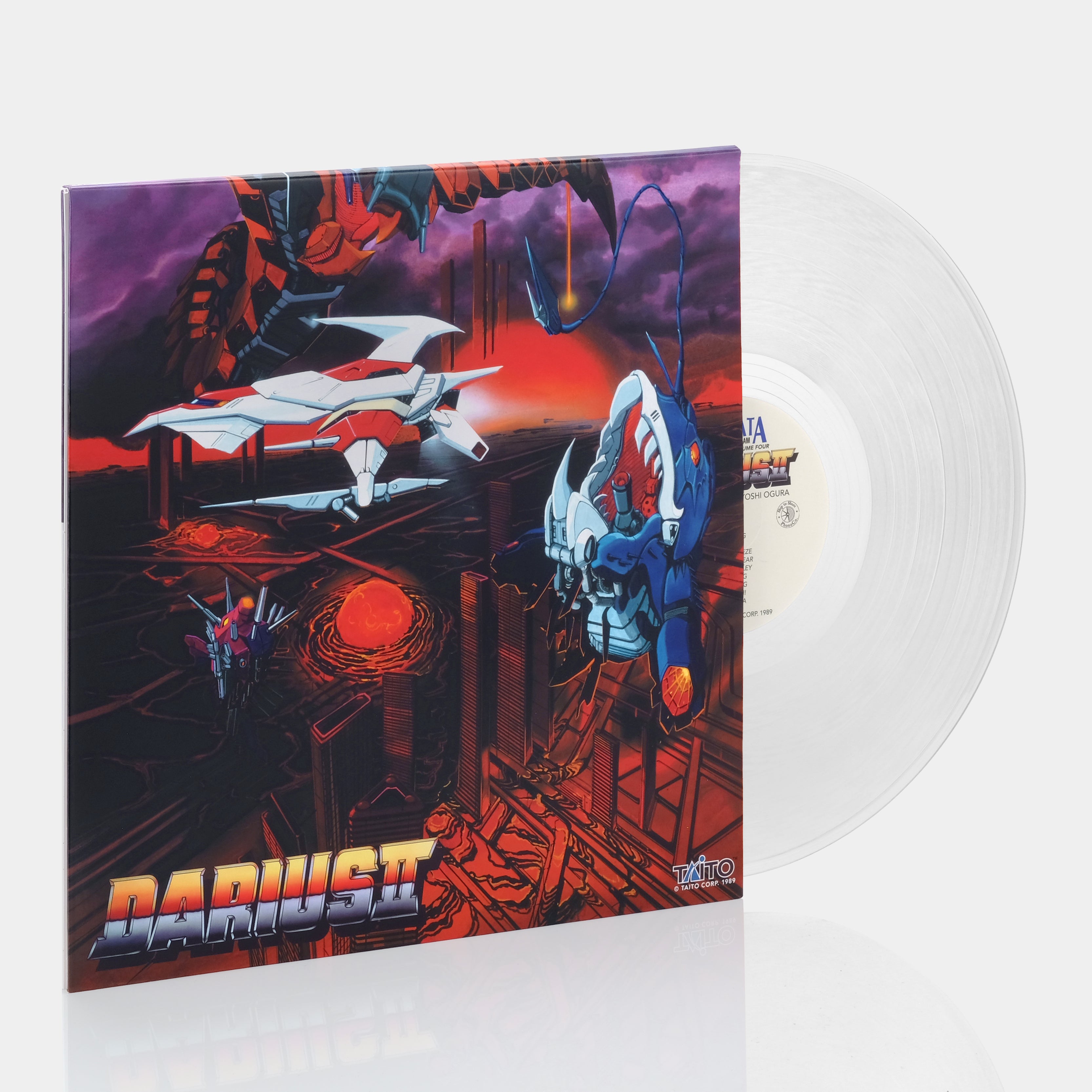 Zuntata - Darius II (Original Video Game Soundtrack) LP Clear Vinyl Record