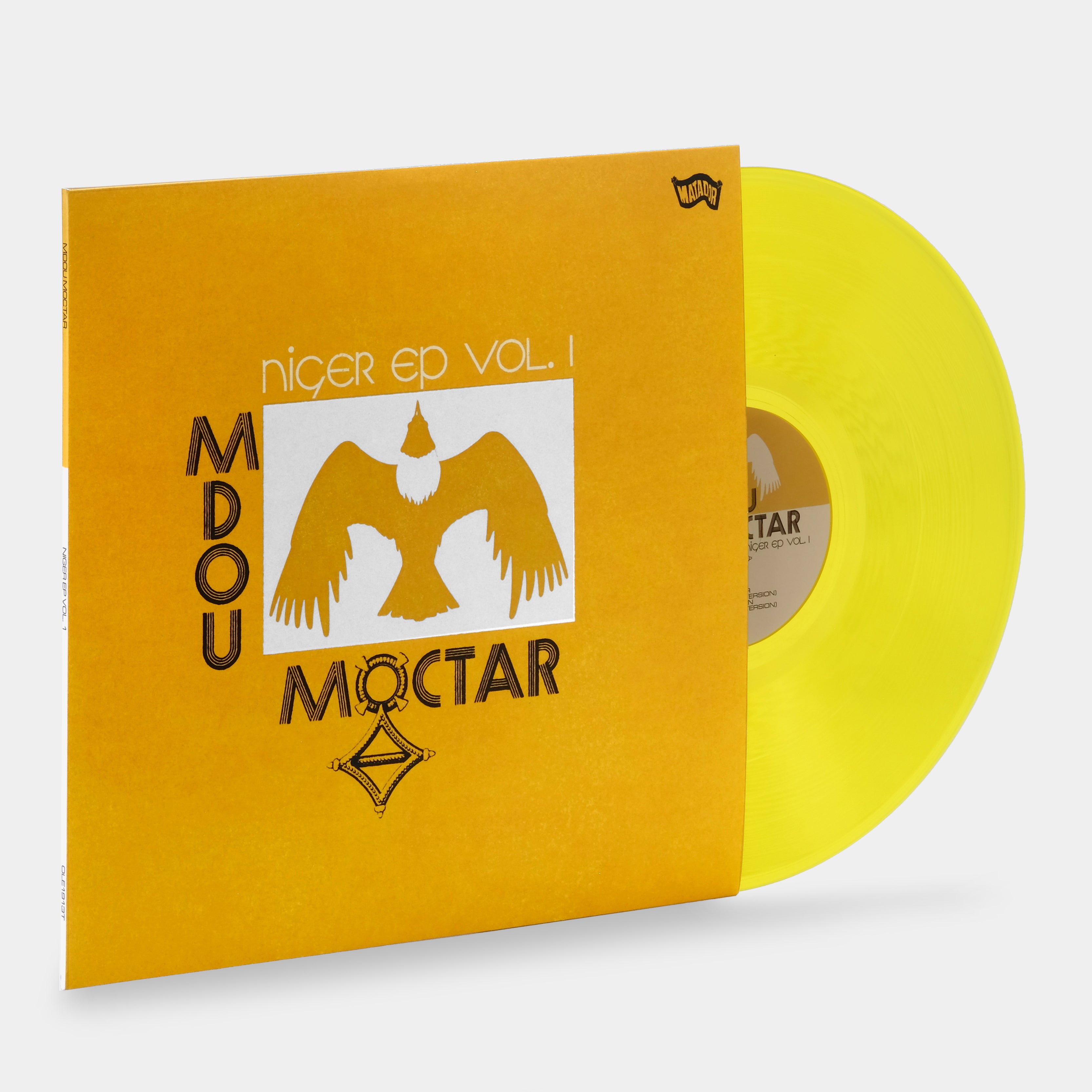 Mdou Moctar - Niger EP Vol. 1 EP Yellow Vinyl Record